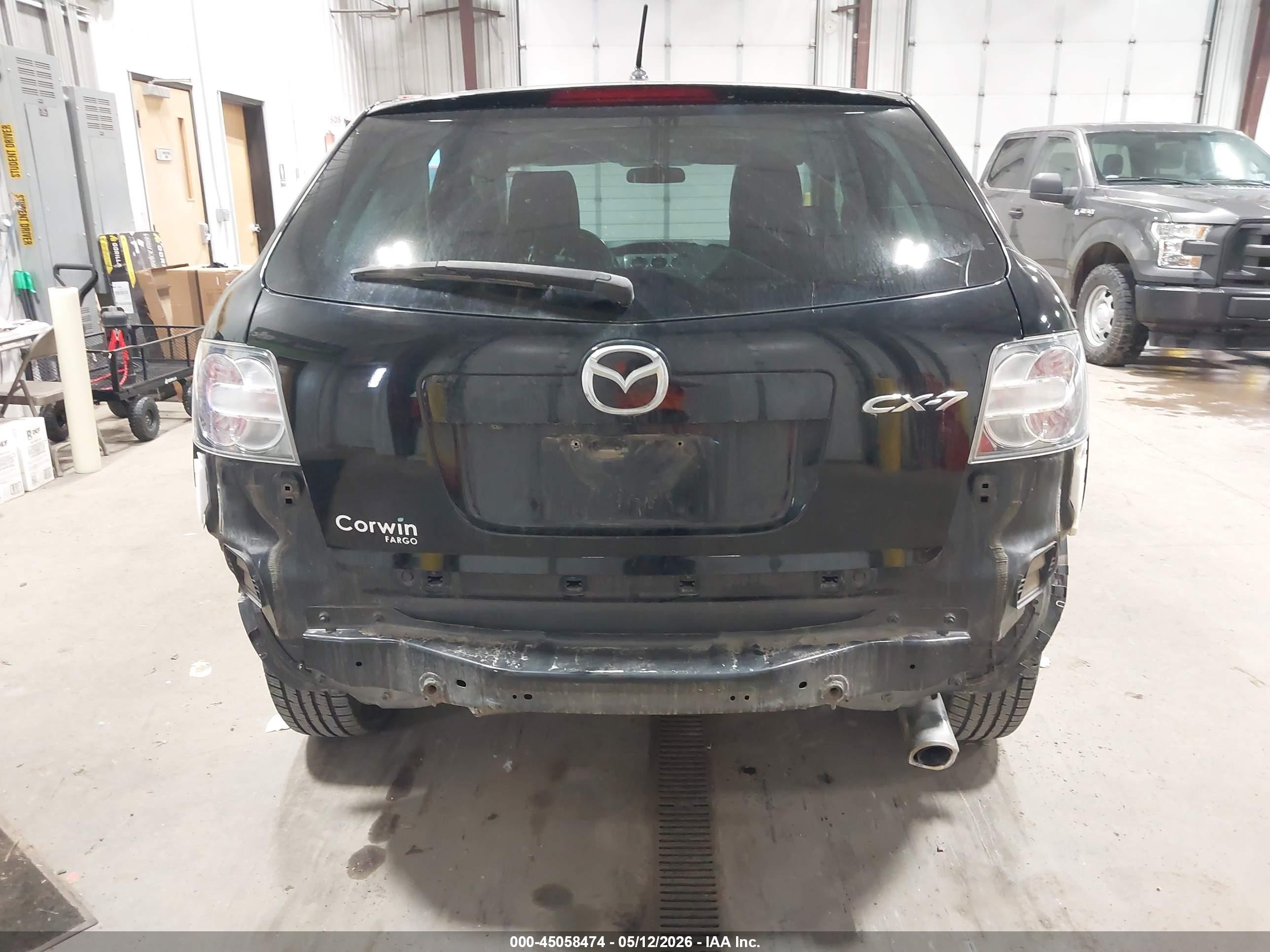 2011 Mazda Cx-7 I Sport Black vin: JM3ER2B57B0386927