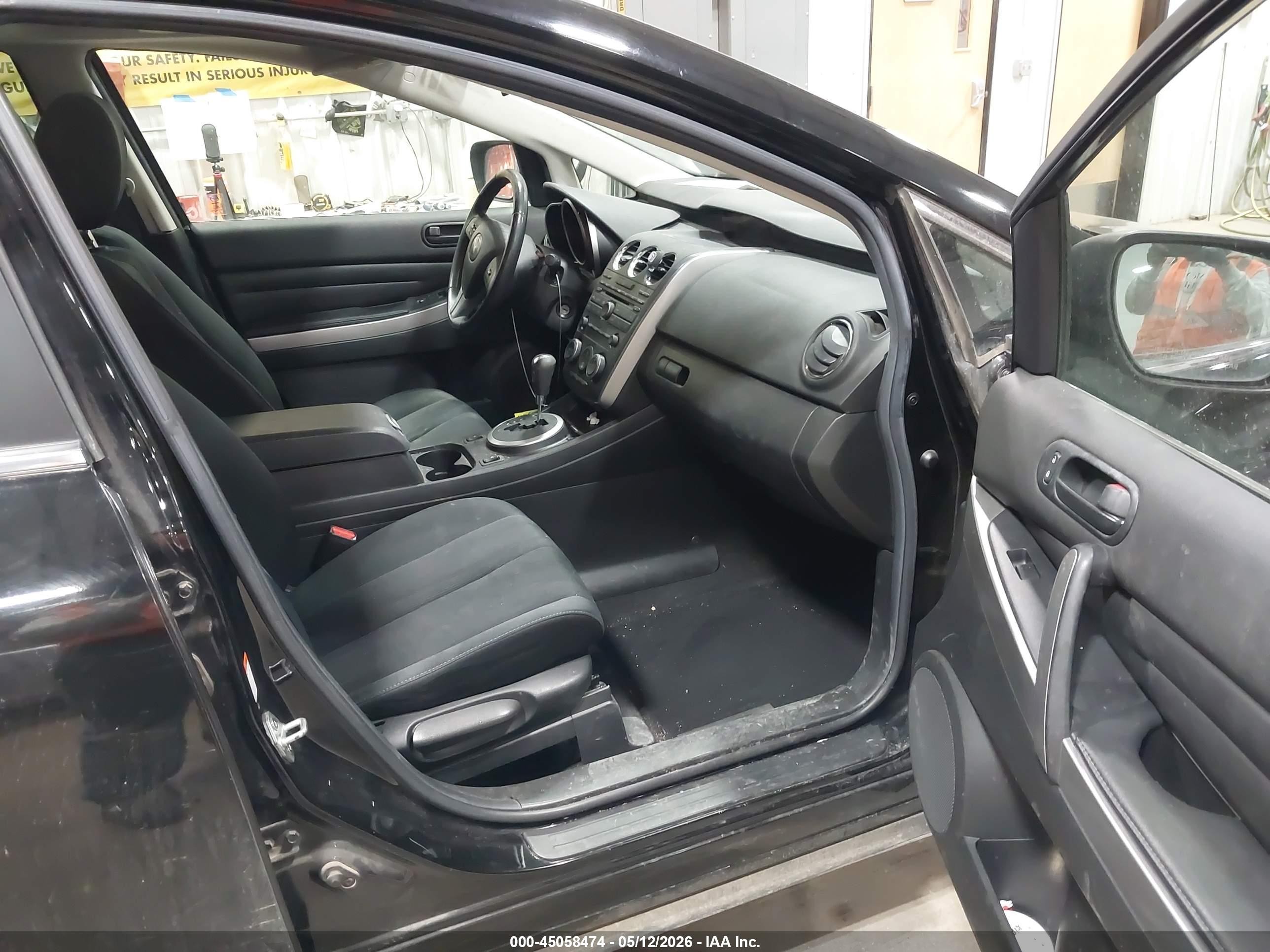2011 Mazda Cx-7 I Sport Black vin: JM3ER2B57B0386927
