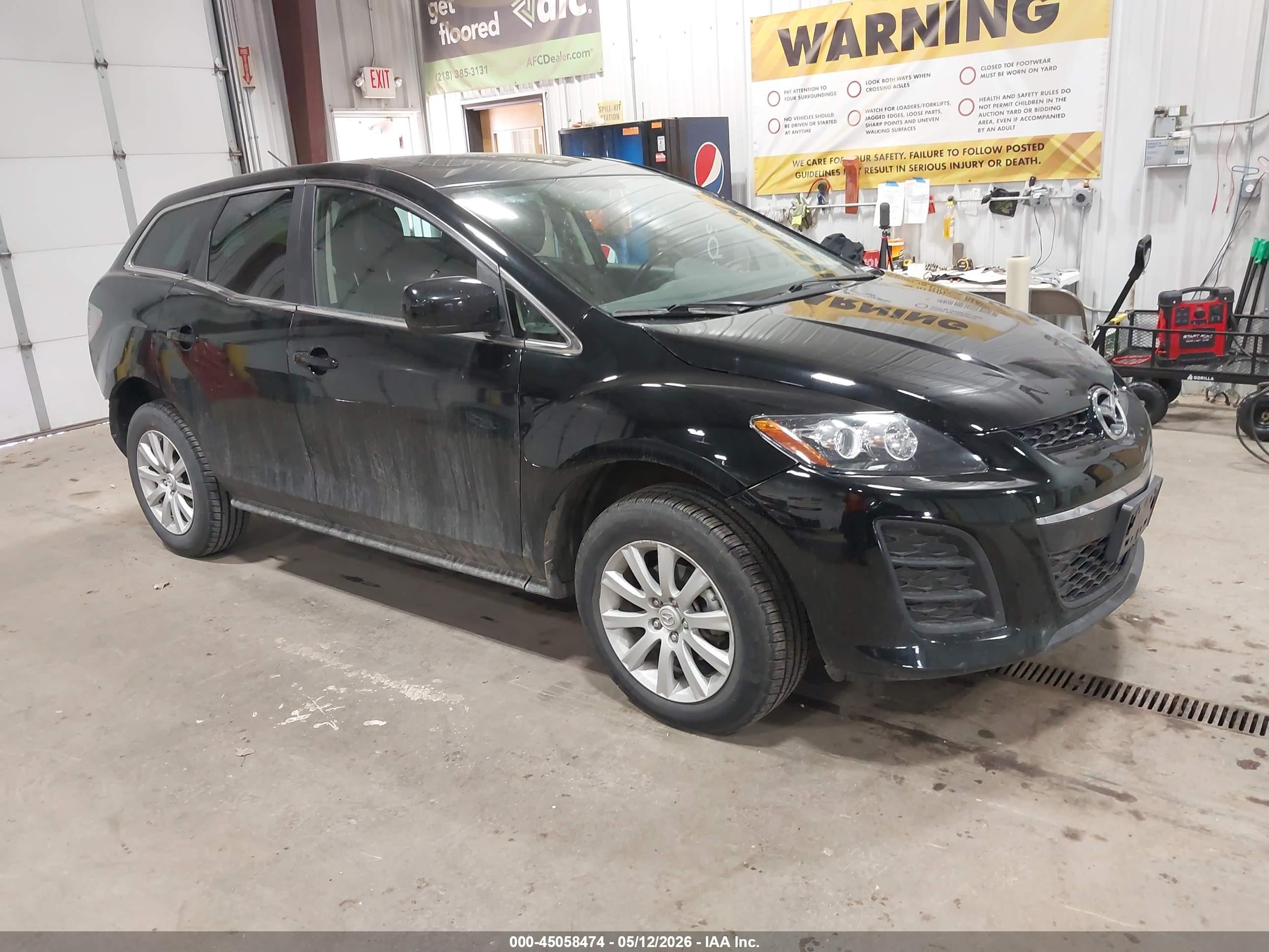 2011 Mazda Cx-7 I Sport Black vin: JM3ER2B57B0386927