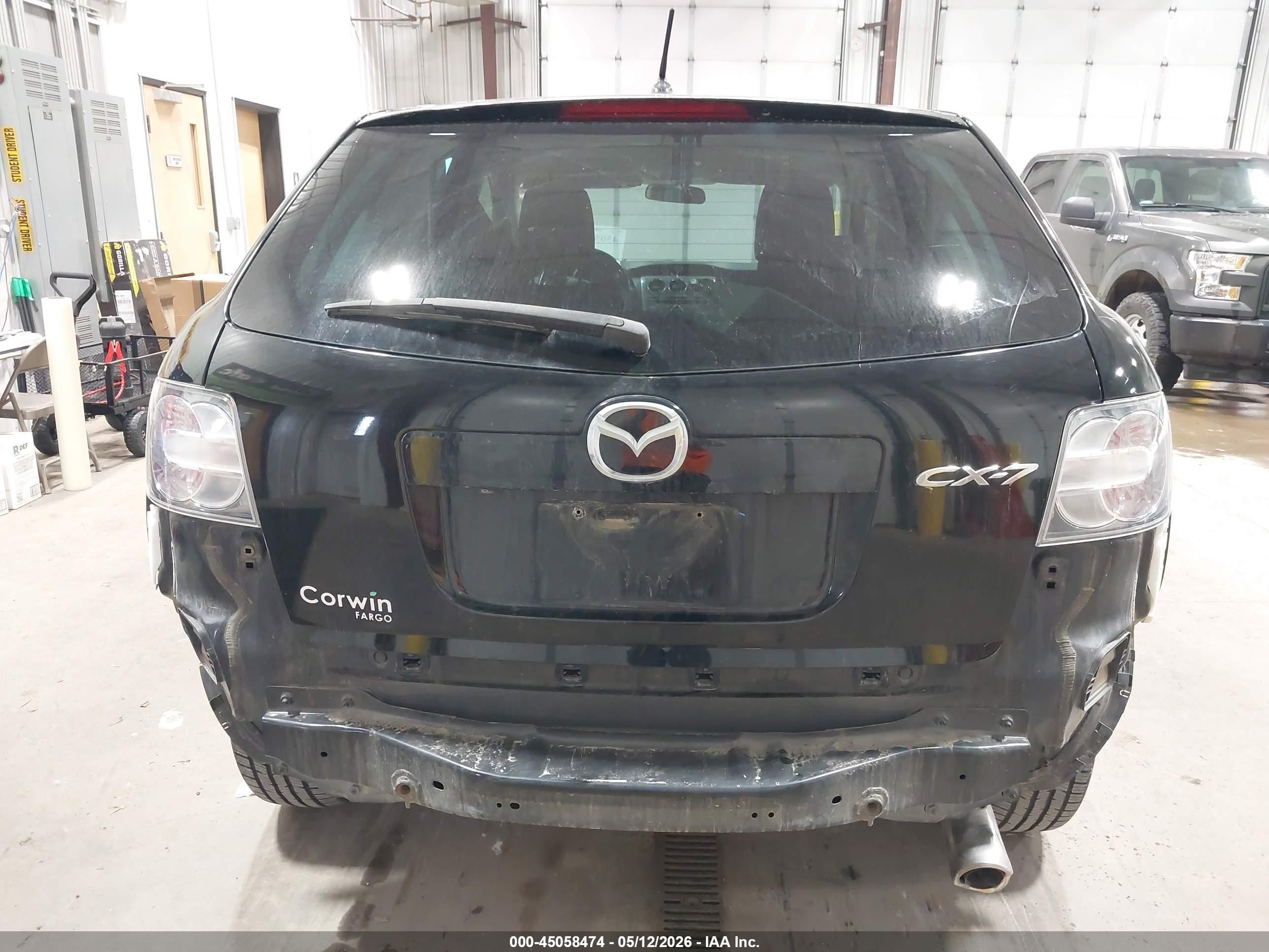 2011 Mazda Cx-7 I Sport Black vin: JM3ER2B57B0386927