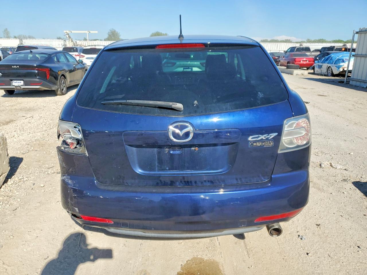 2011 Mazda Cx-7 Blue vin: JM3ER2B57B0395479