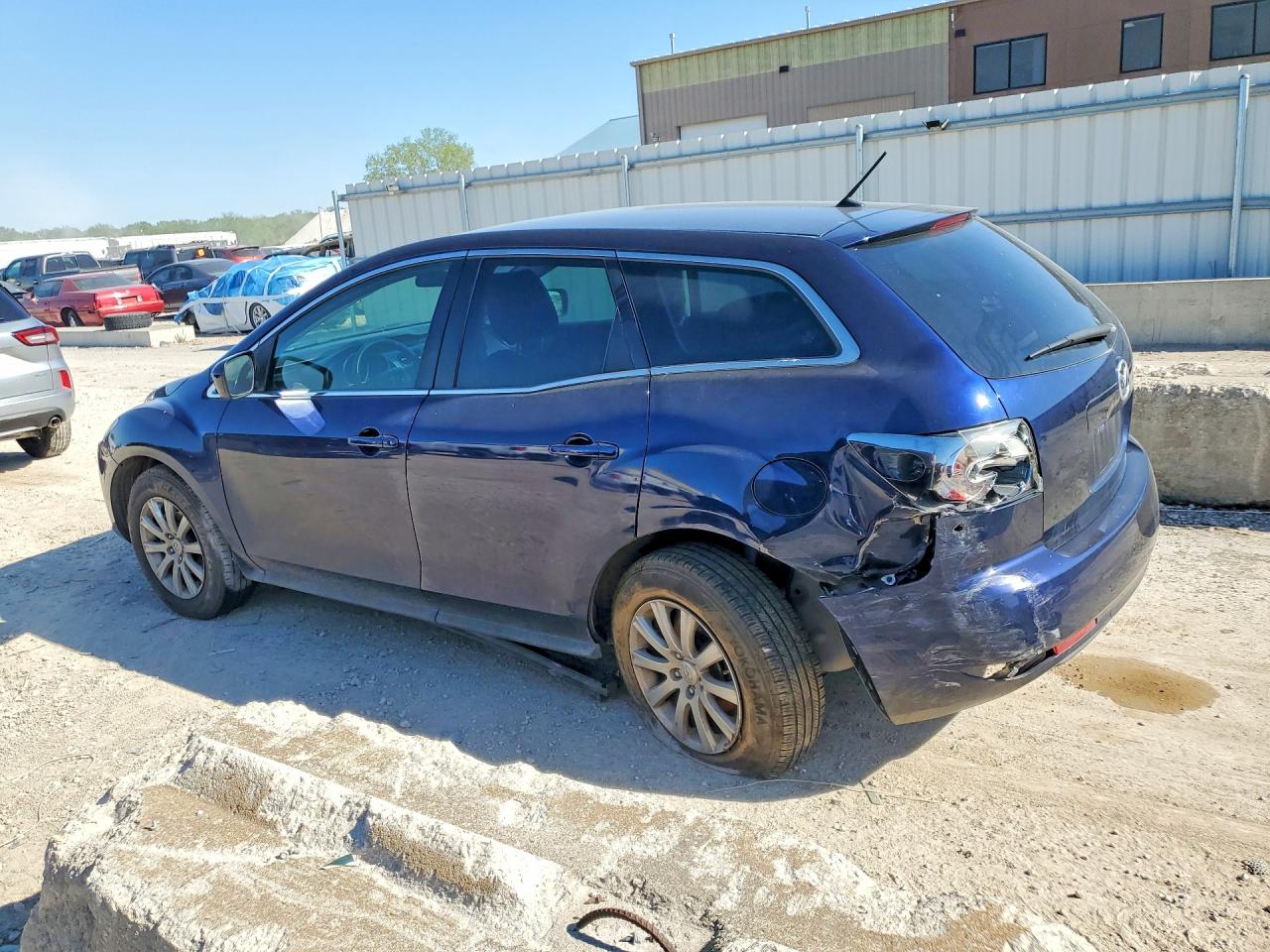 2011 Mazda Cx-7 Blue vin: JM3ER2B57B0395479