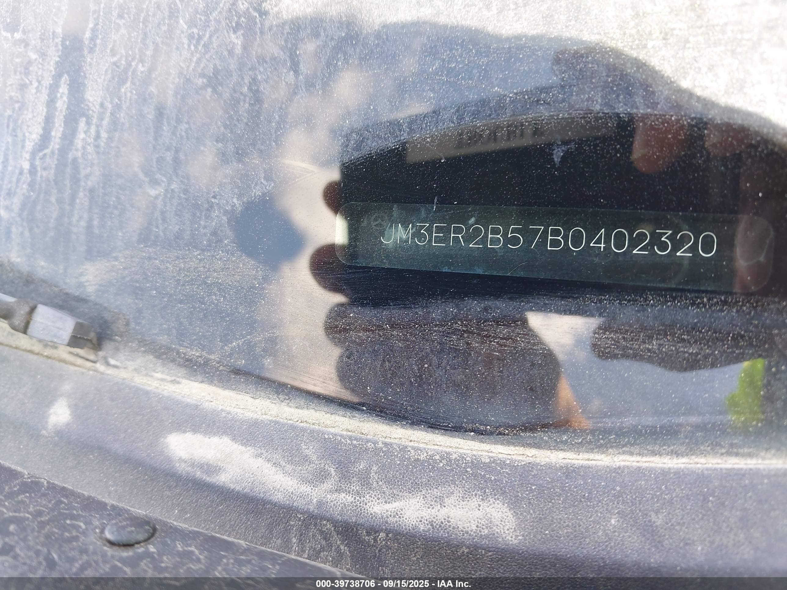2011 Mazda Cx-7 I Sport Silver vin: JM3ER2B57B0402320