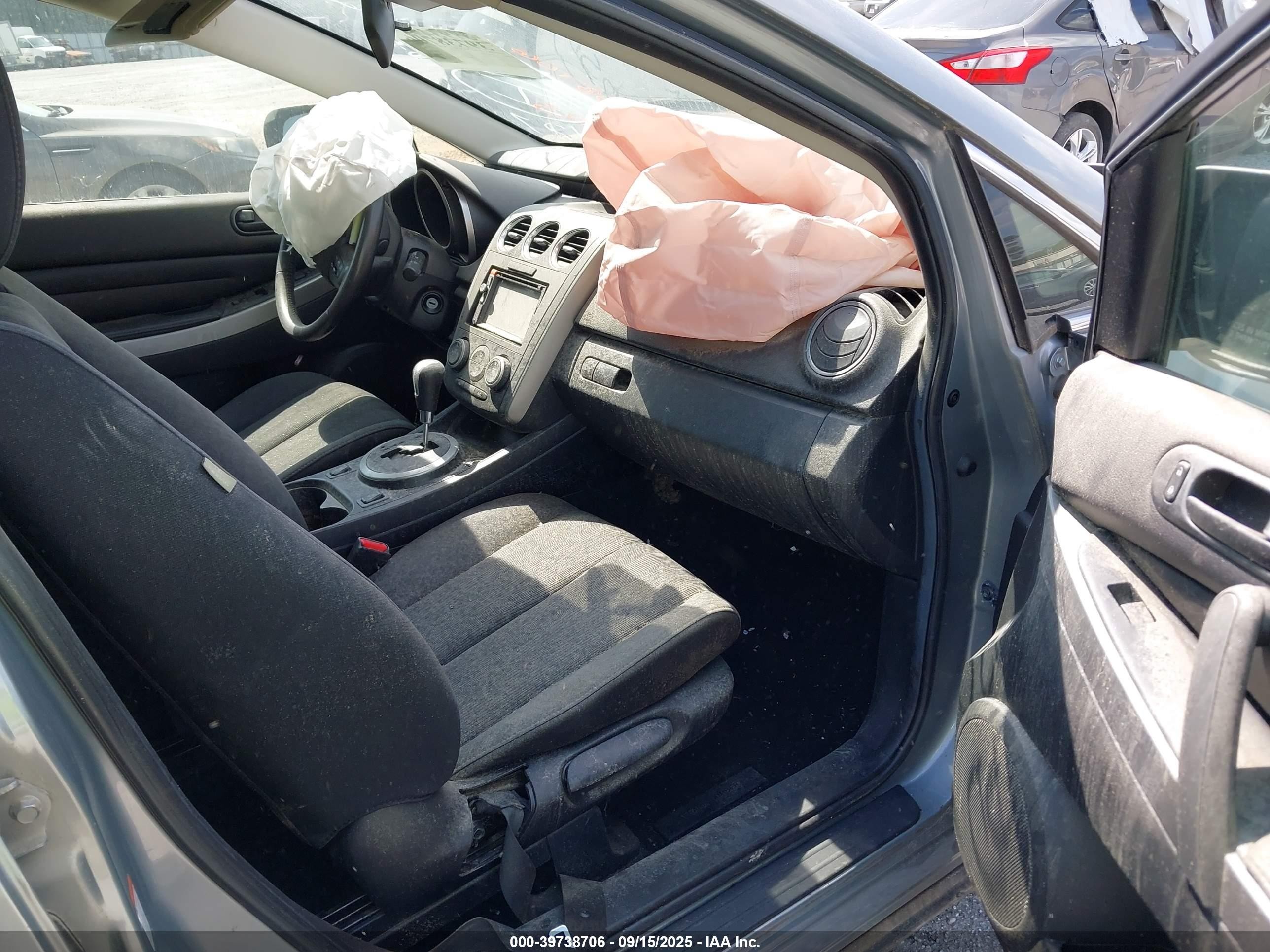 2011 Mazda Cx-7 I Sport Silver vin: JM3ER2B57B0402320