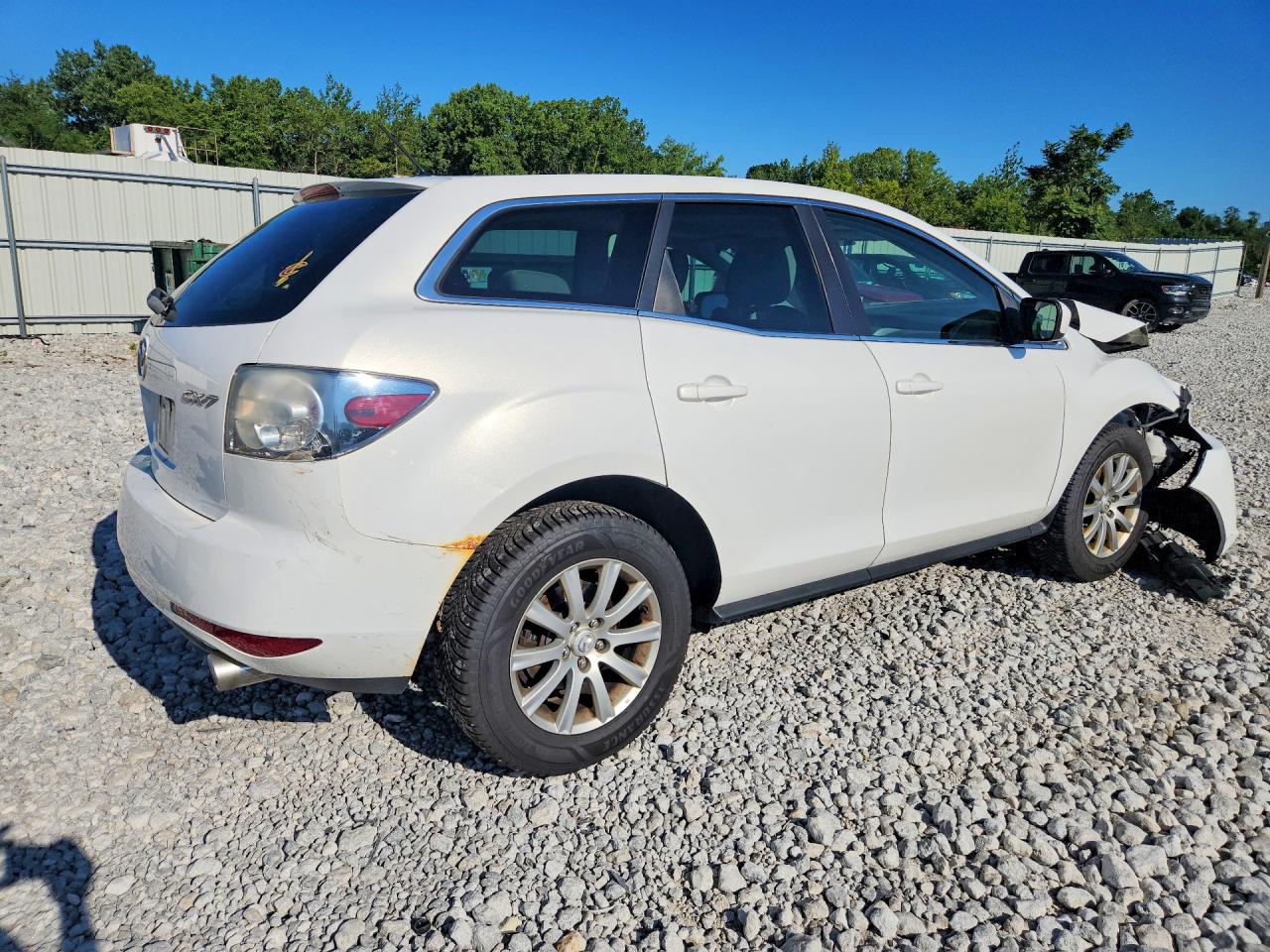 2012 Mazda Cx-7 Белый vin: JM3ER2B57C0415716