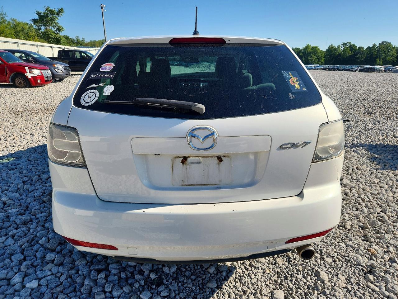 2012 Mazda Cx-7 Белый vin: JM3ER2B57C0415716