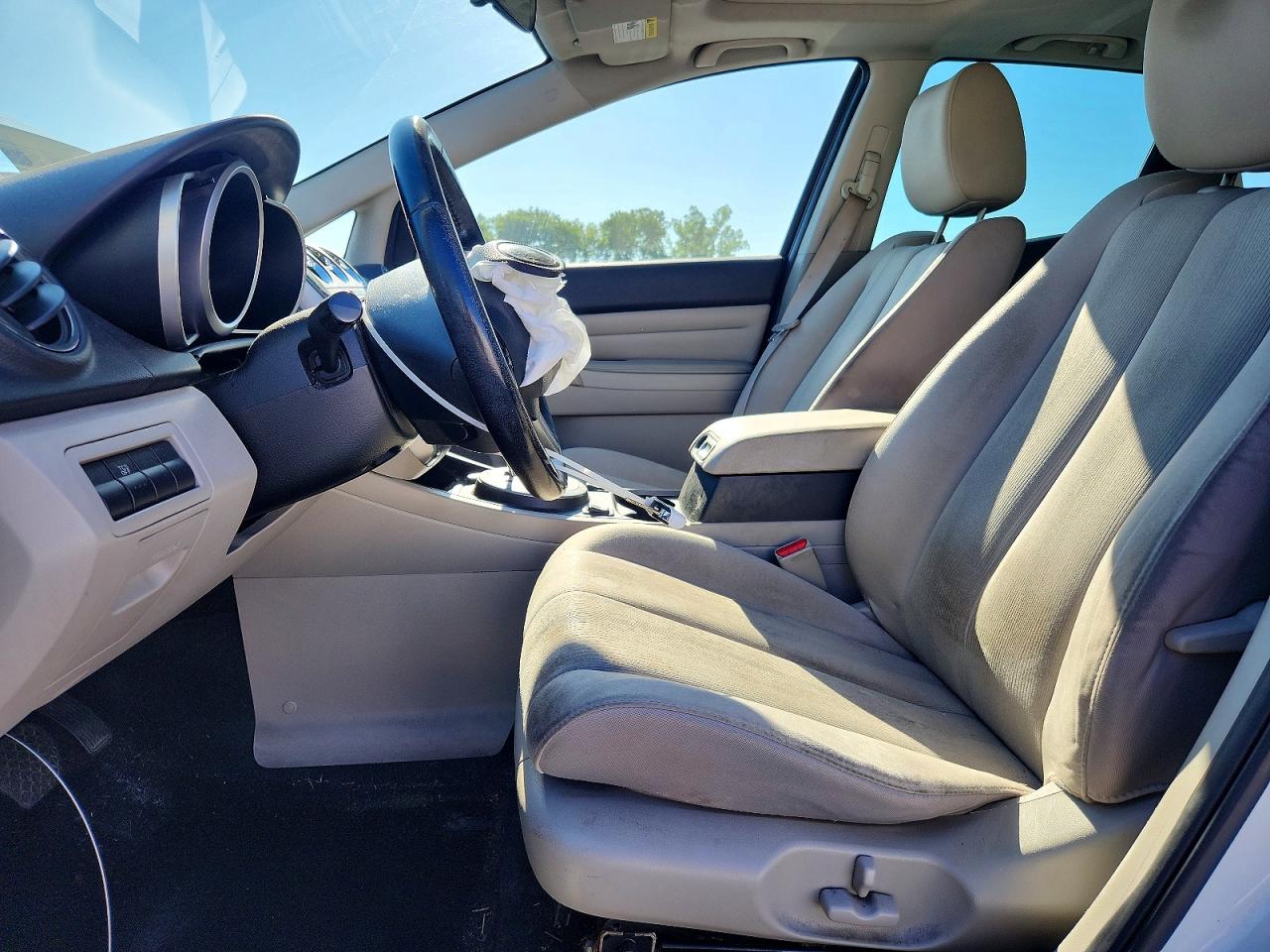 2012 Mazda Cx-7 Белый vin: JM3ER2B57C0415716