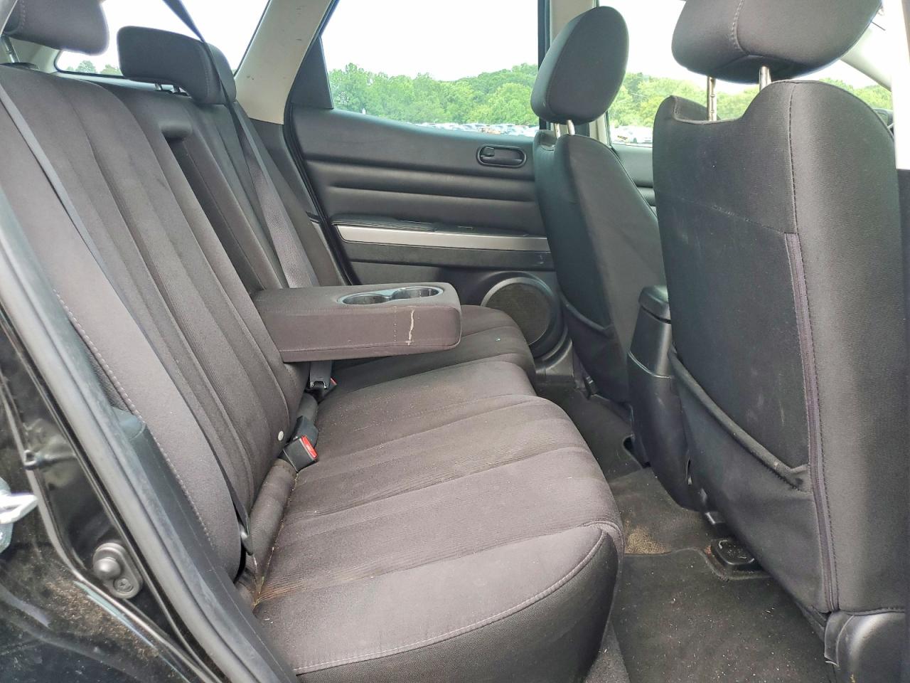 2012 Mazda Cx-7 Black vin: JM3ER2B57C0419734