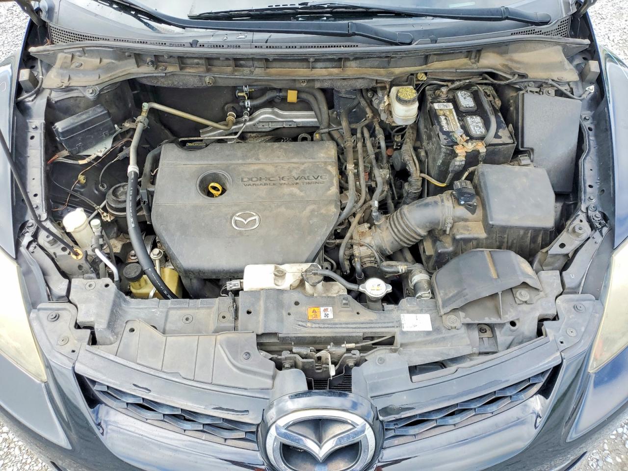 2012 Mazda Cx-7 Black vin: JM3ER2B57C0419734