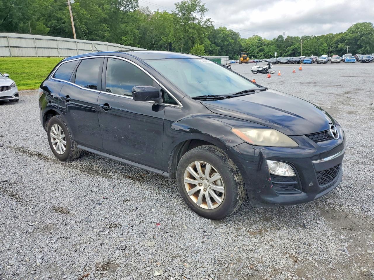 2012 Mazda Cx-7 Black vin: JM3ER2B57C0419734