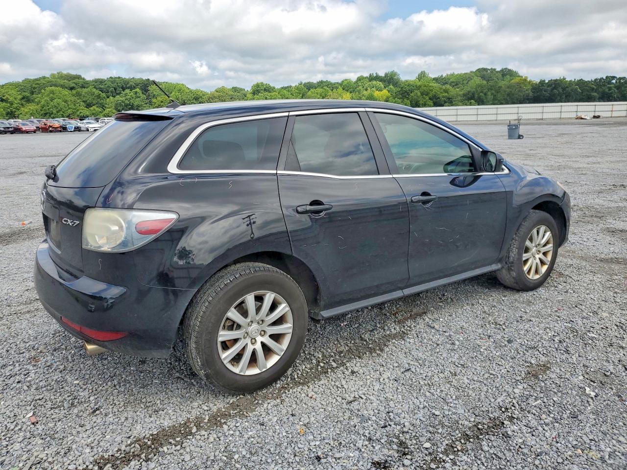 2012 Mazda Cx-7 Black vin: JM3ER2B57C0419734