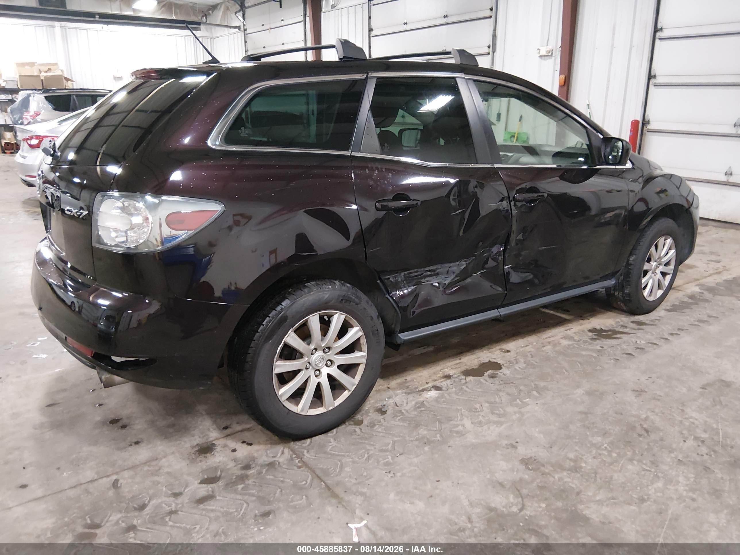 2012 Mazda Cx-7 I Sport Purple vin: JM3ER2B57C0419877
