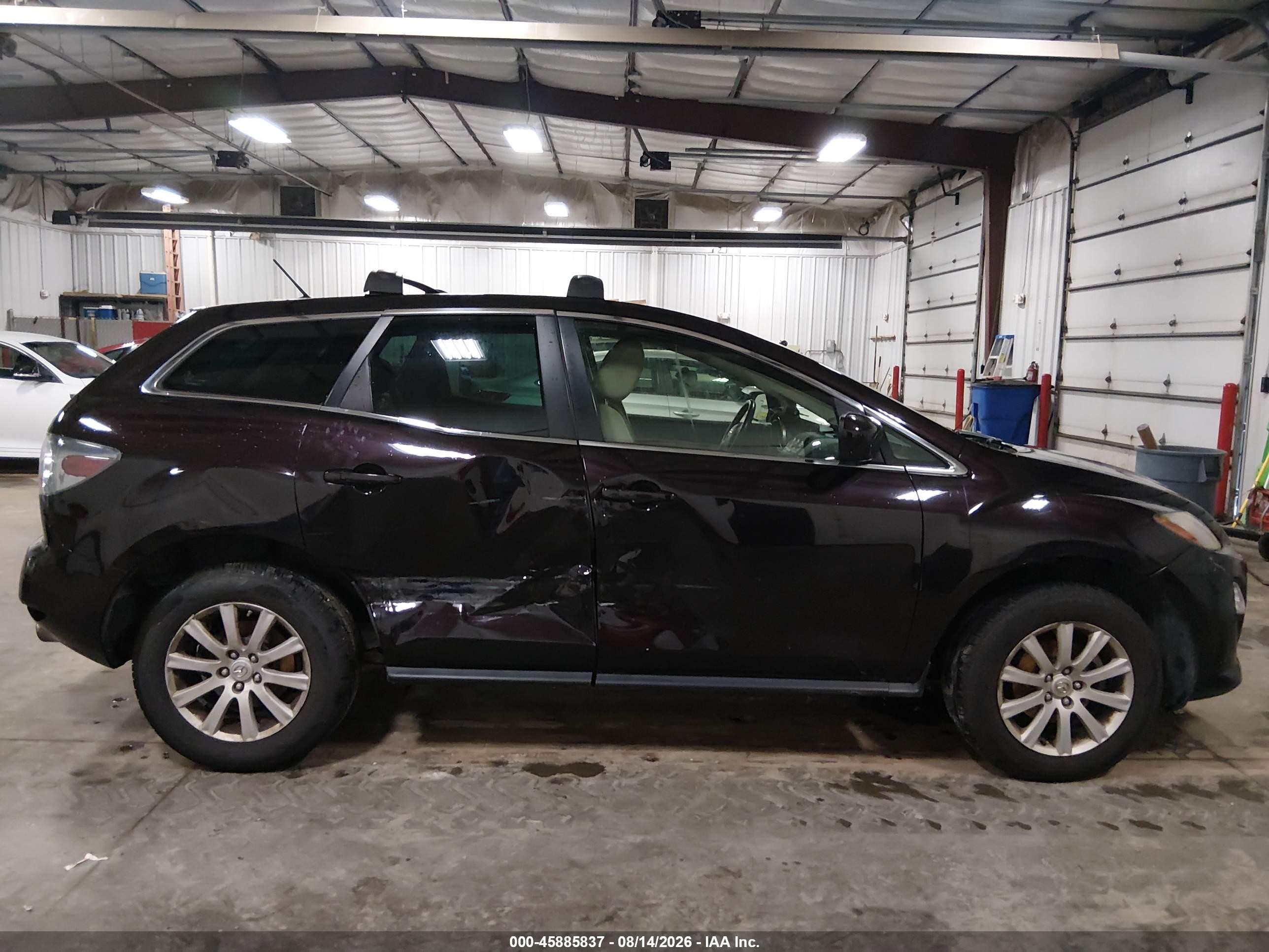 2012 Mazda Cx-7 I Sport Purple vin: JM3ER2B57C0419877