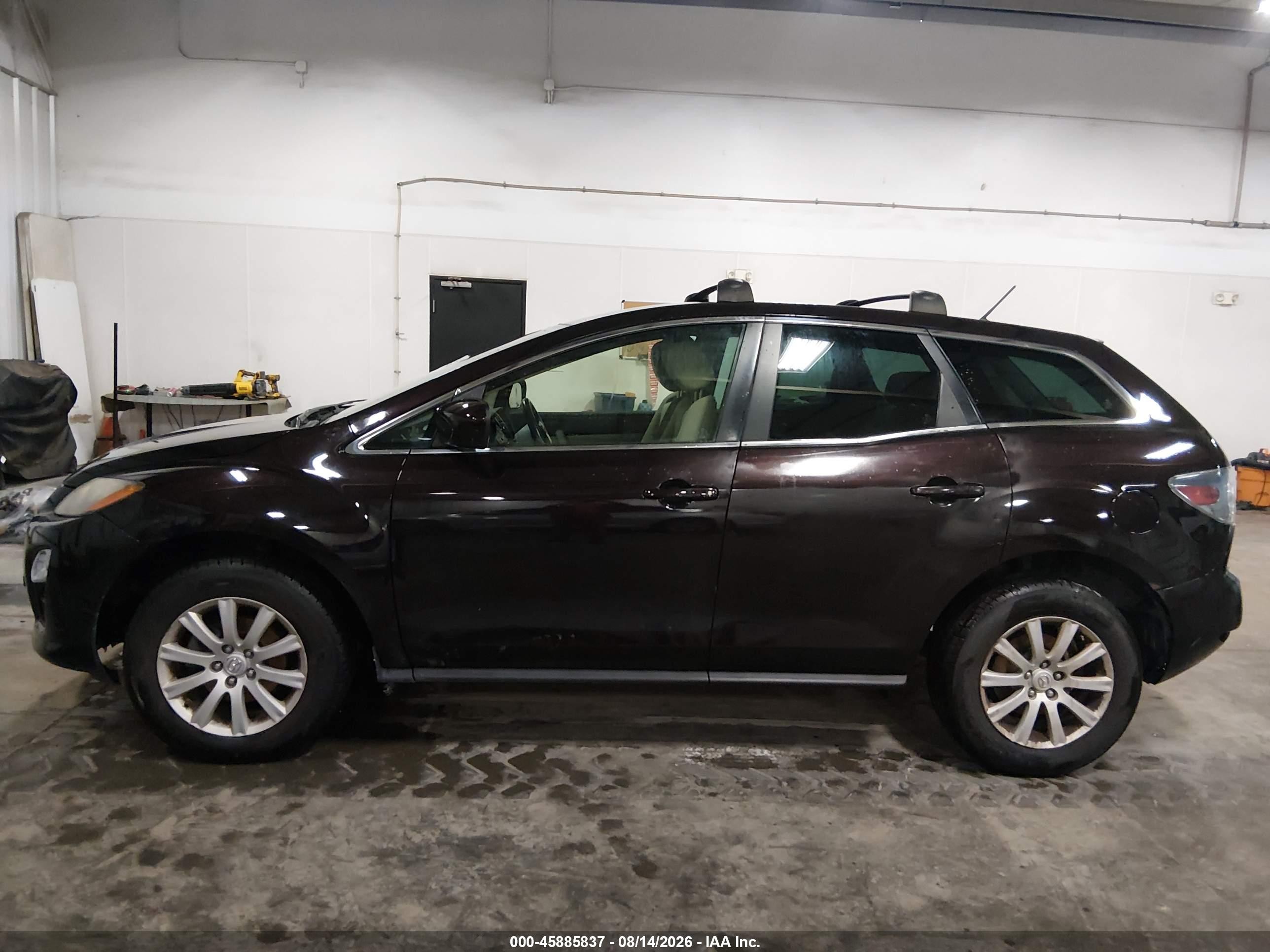 2012 Mazda Cx-7 I Sport Purple vin: JM3ER2B57C0419877