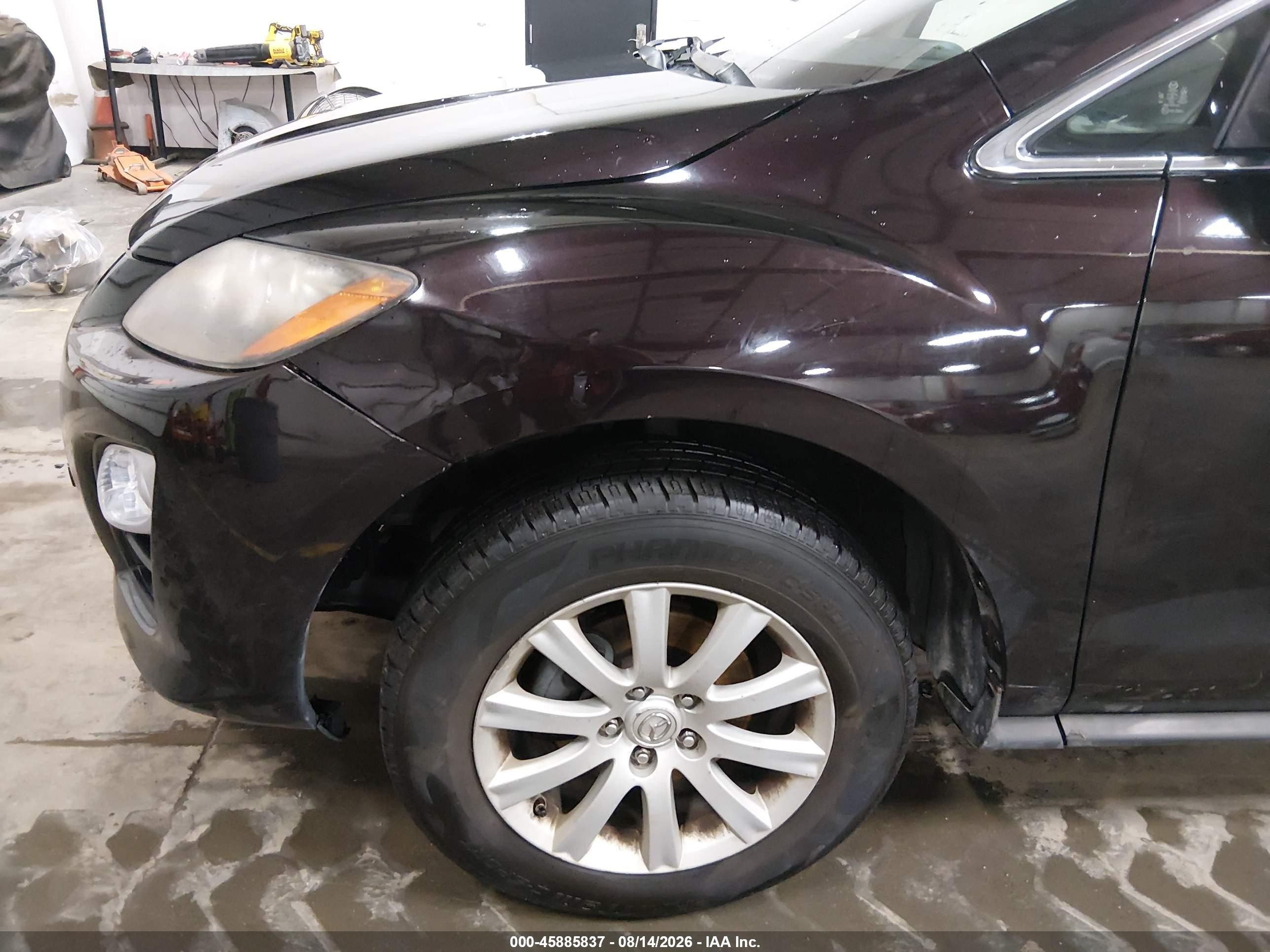 2012 Mazda Cx-7 I Sport Purple vin: JM3ER2B57C0419877