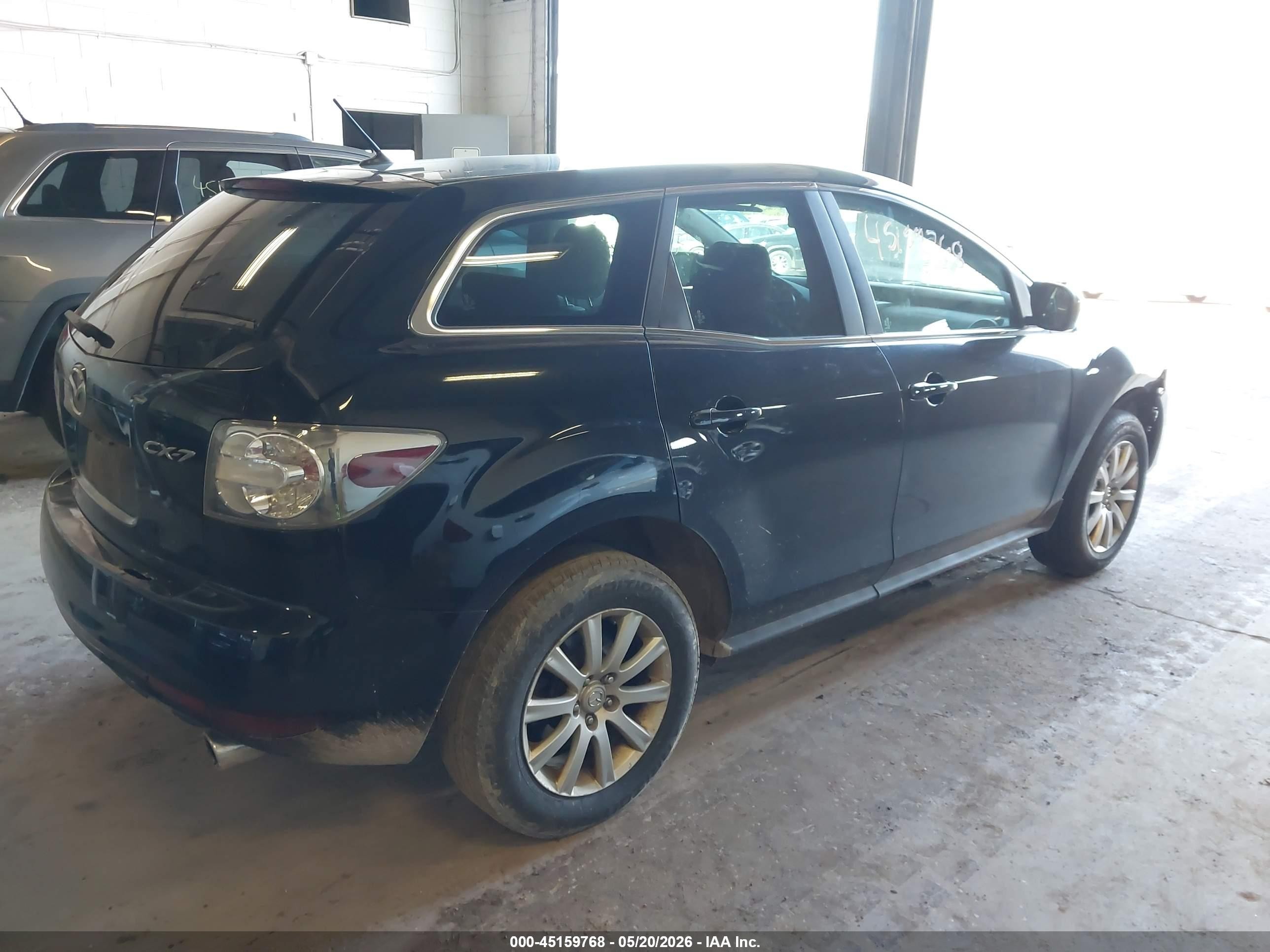 2011 Mazda Cx-7 I Sport Черный vin: JM3ER2B58B0369960
