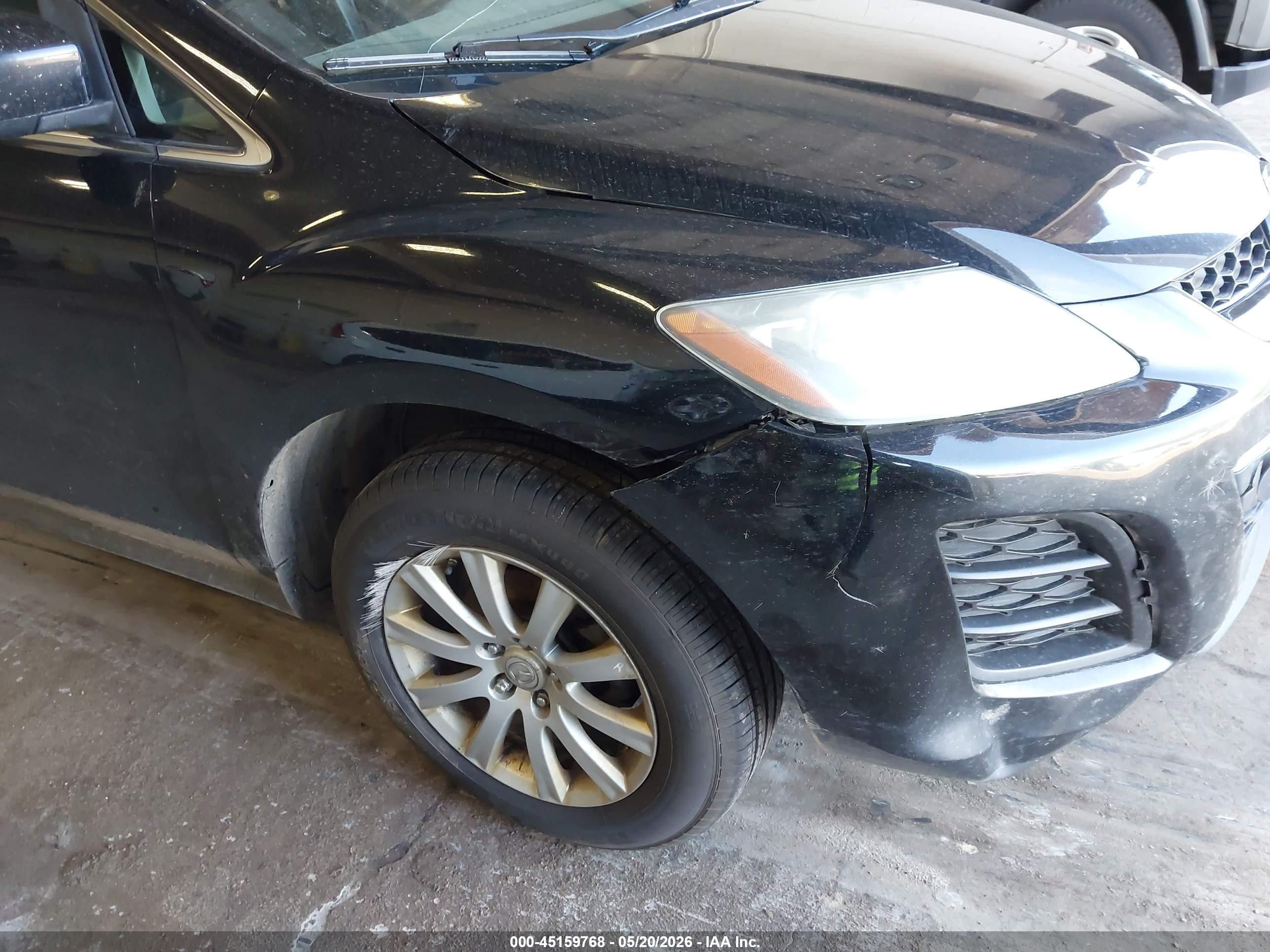2011 Mazda Cx-7 I Sport Черный vin: JM3ER2B58B0369960