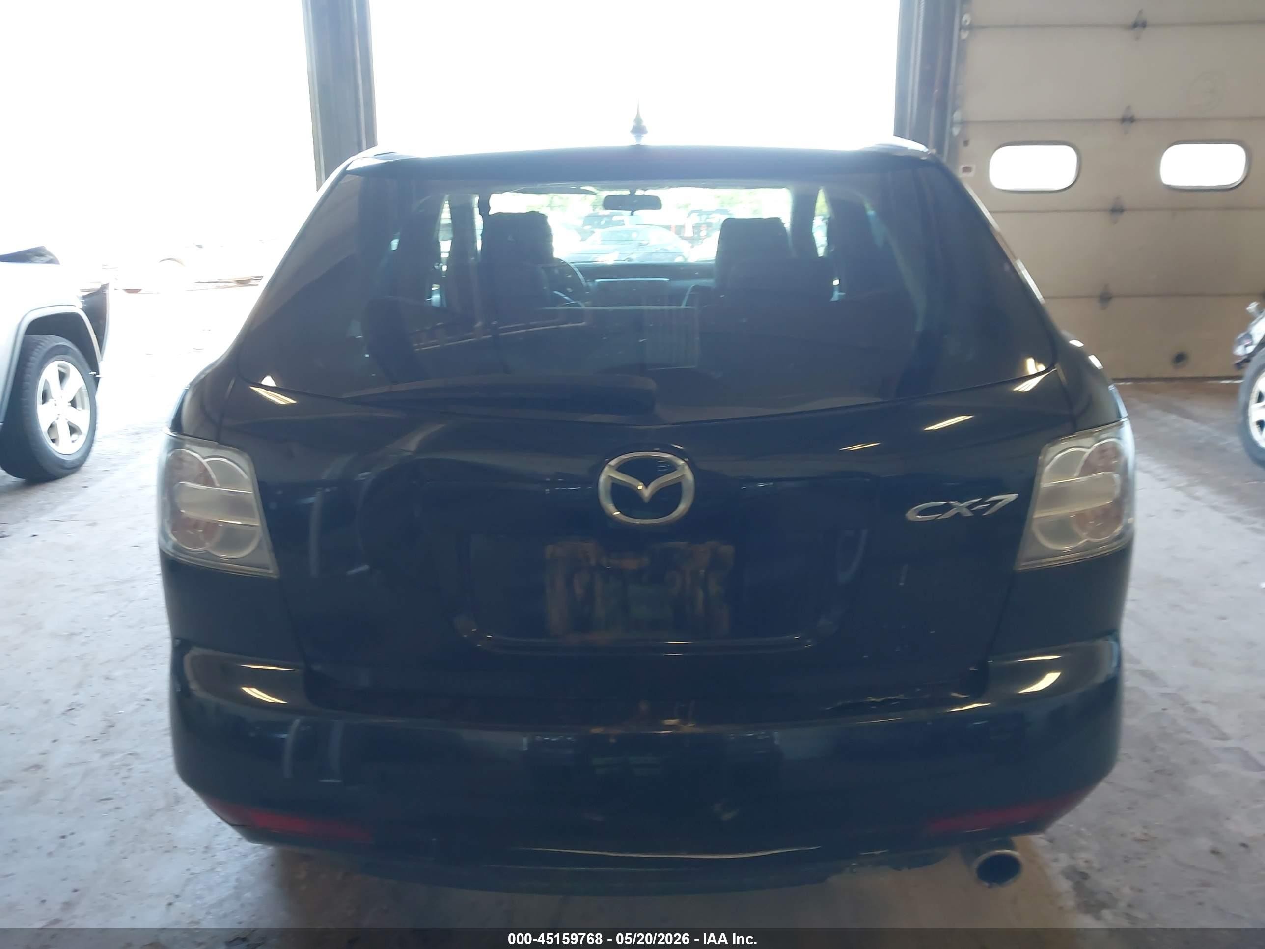 2011 Mazda Cx-7 I Sport Черный vin: JM3ER2B58B0369960