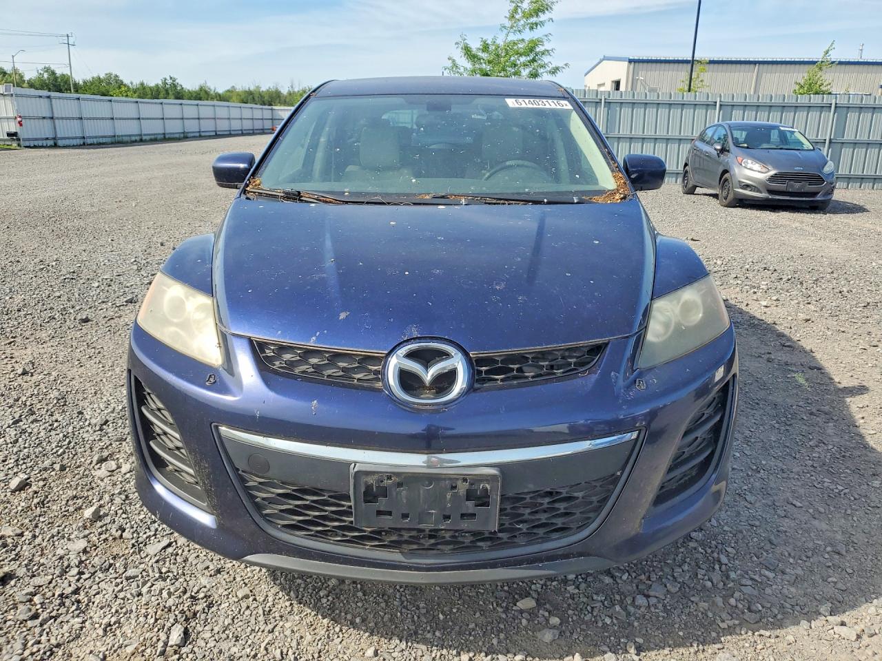 2011 Mazda Cx-7 Blue vin: JM3ER2B58B0375614
