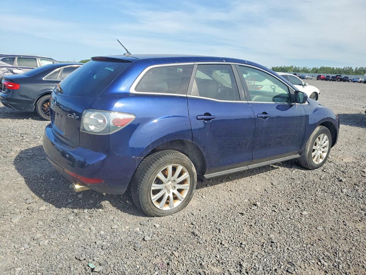 2011 Mazda Cx-7 Blue vin: JM3ER2B58B0375614
