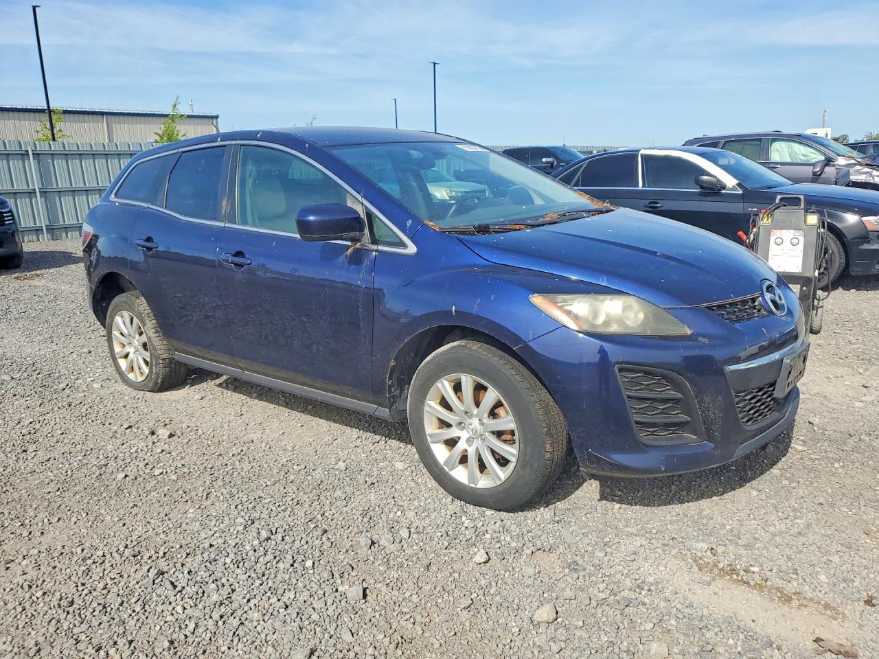 2011 Mazda Cx-7 Blue vin: JM3ER2B58B0375614
