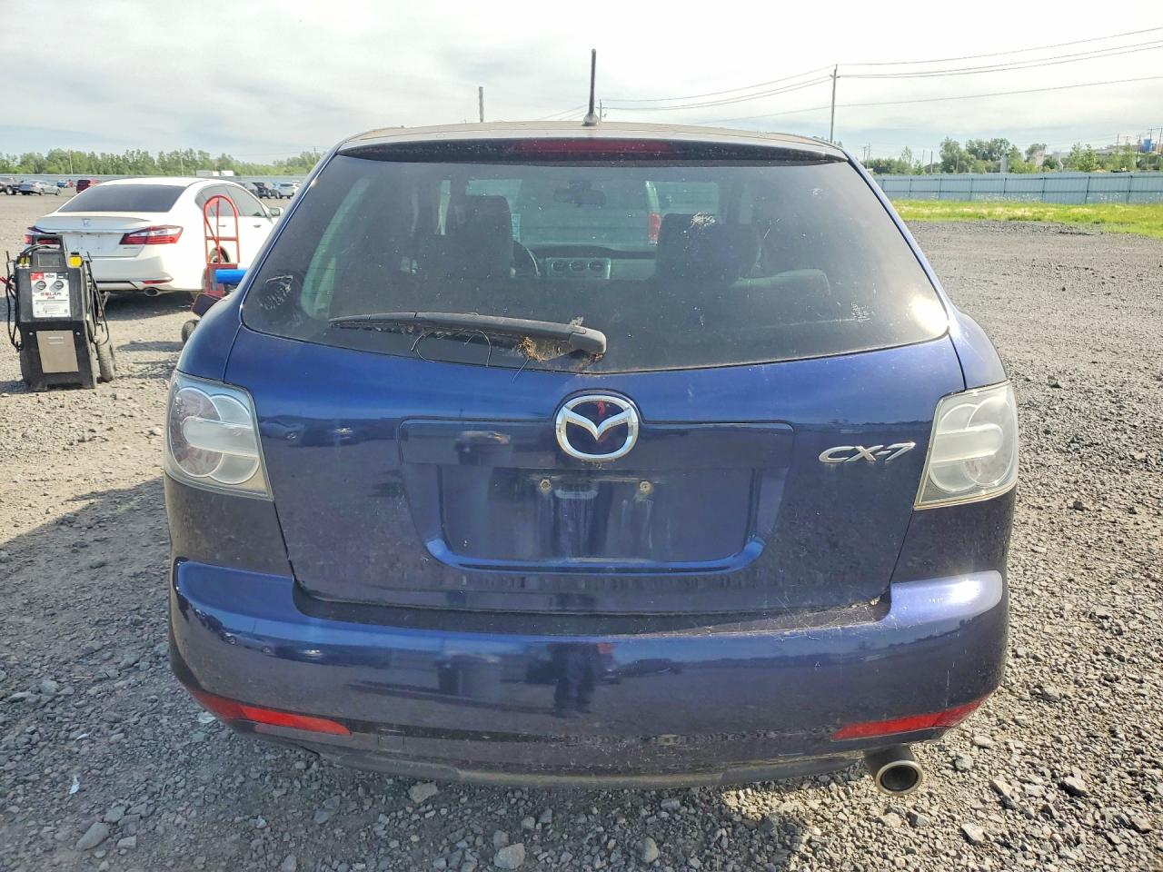 2011 Mazda Cx-7 Blue vin: JM3ER2B58B0375614
