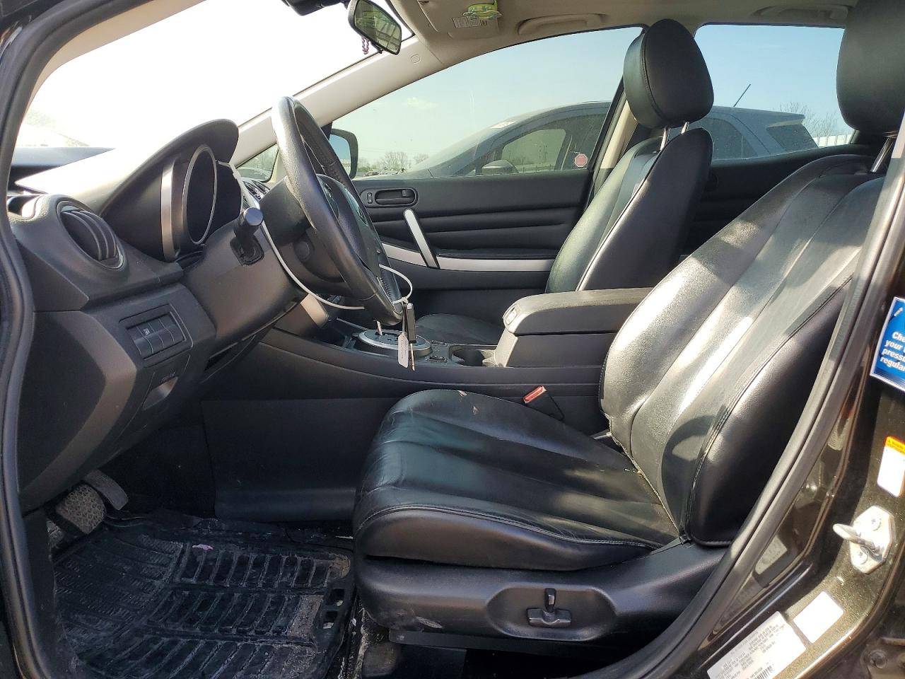 2011 Mazda Cx-7 Black vin: JM3ER2B58B0380621