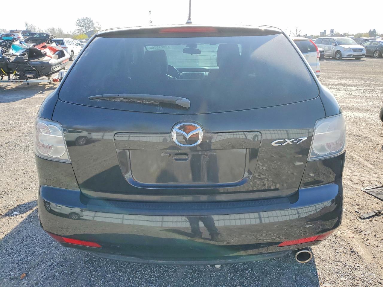 2011 Mazda Cx-7 Black vin: JM3ER2B58B0380621
