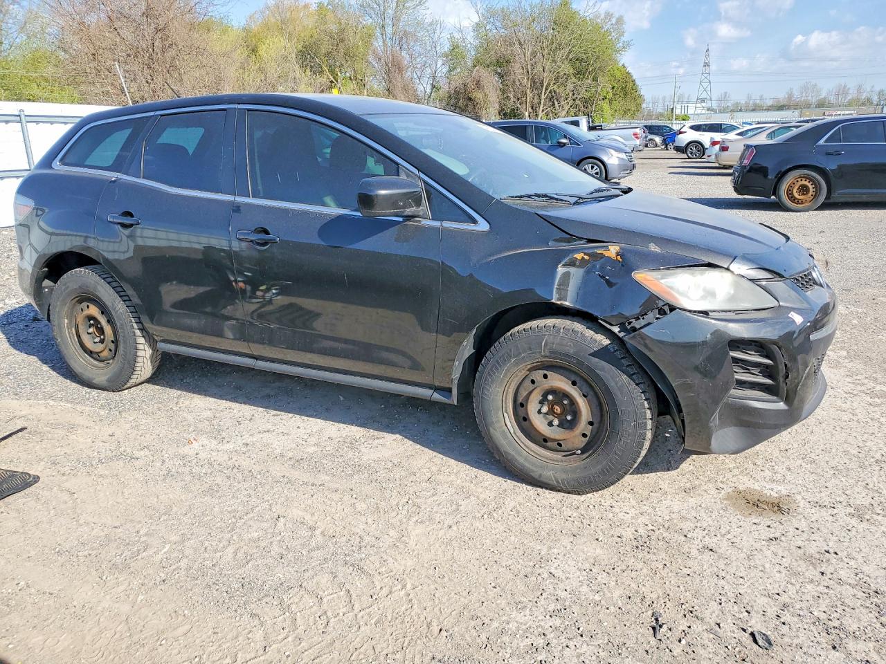 2011 Mazda Cx-7 Black vin: JM3ER2B58B0380621