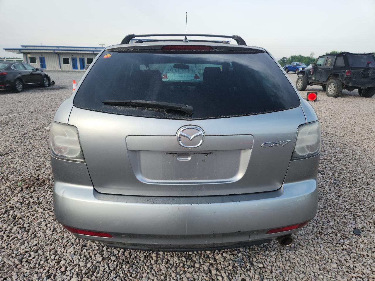 2011 Mazda Cx-7 Silver vin: JM3ER2B58B0386015