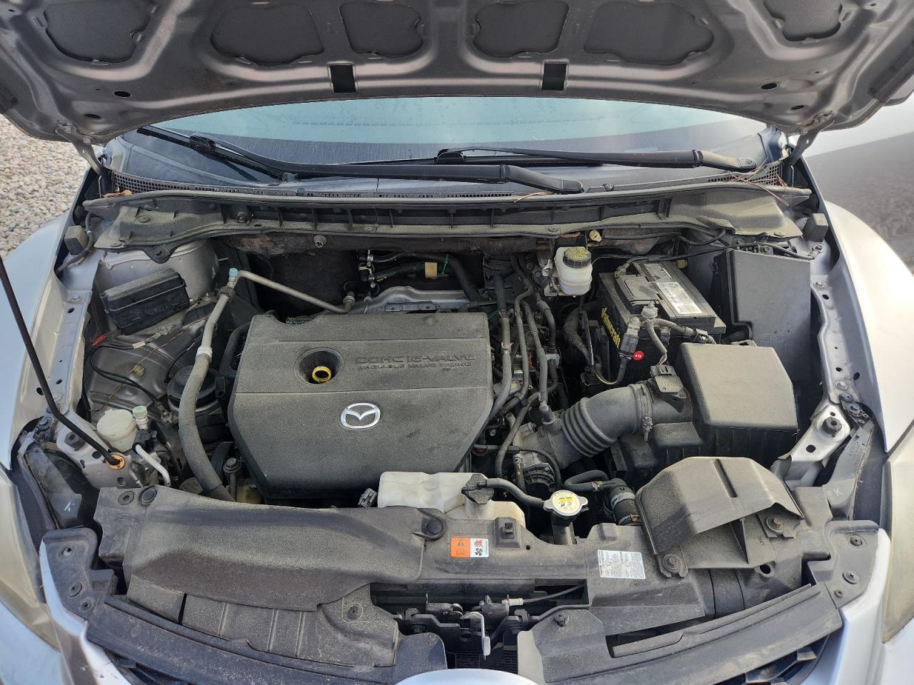 2011 Mazda Cx-7 Silver vin: JM3ER2B58B0386015