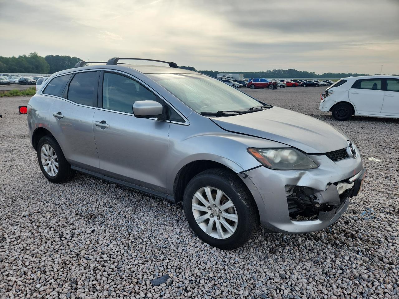 2011 Mazda Cx-7 Silver vin: JM3ER2B58B0386015