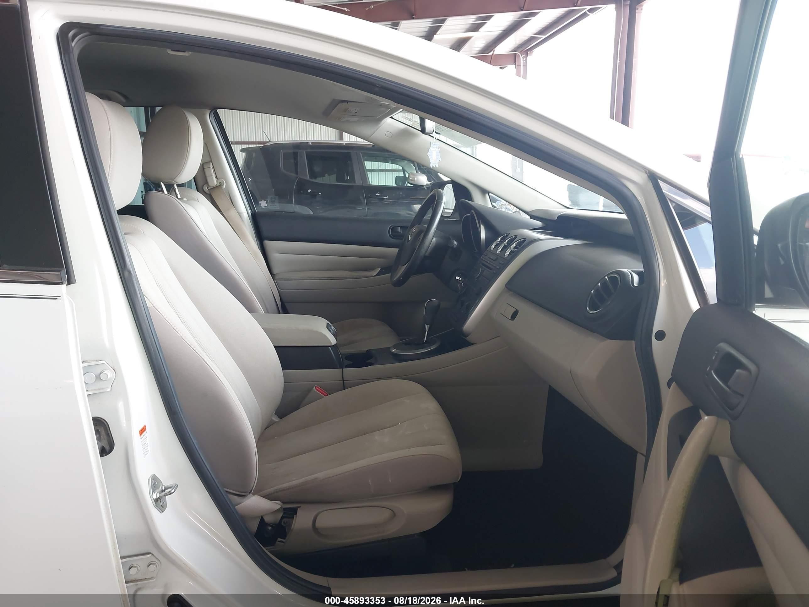 2011 Mazda Cx-7 I Sport Белый vin: JM3ER2B58B0386080