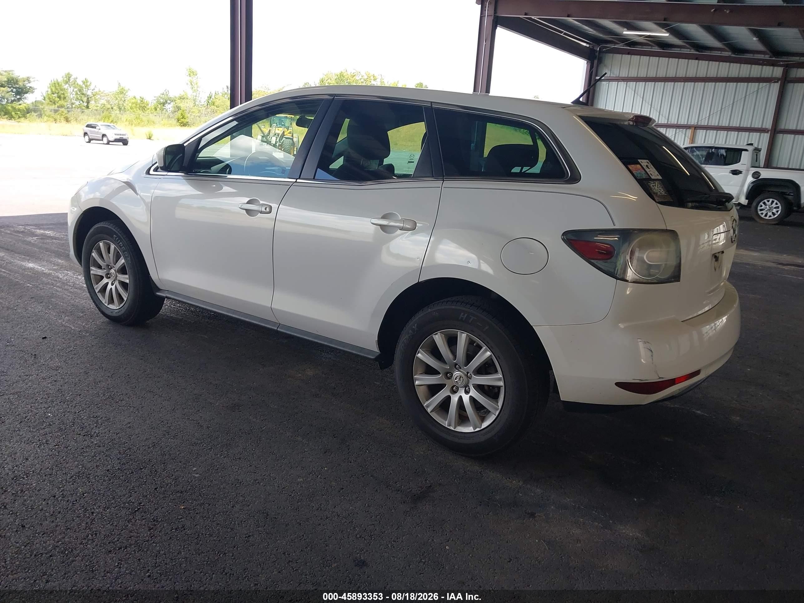 2011 Mazda Cx-7 I Sport Белый vin: JM3ER2B58B0386080
