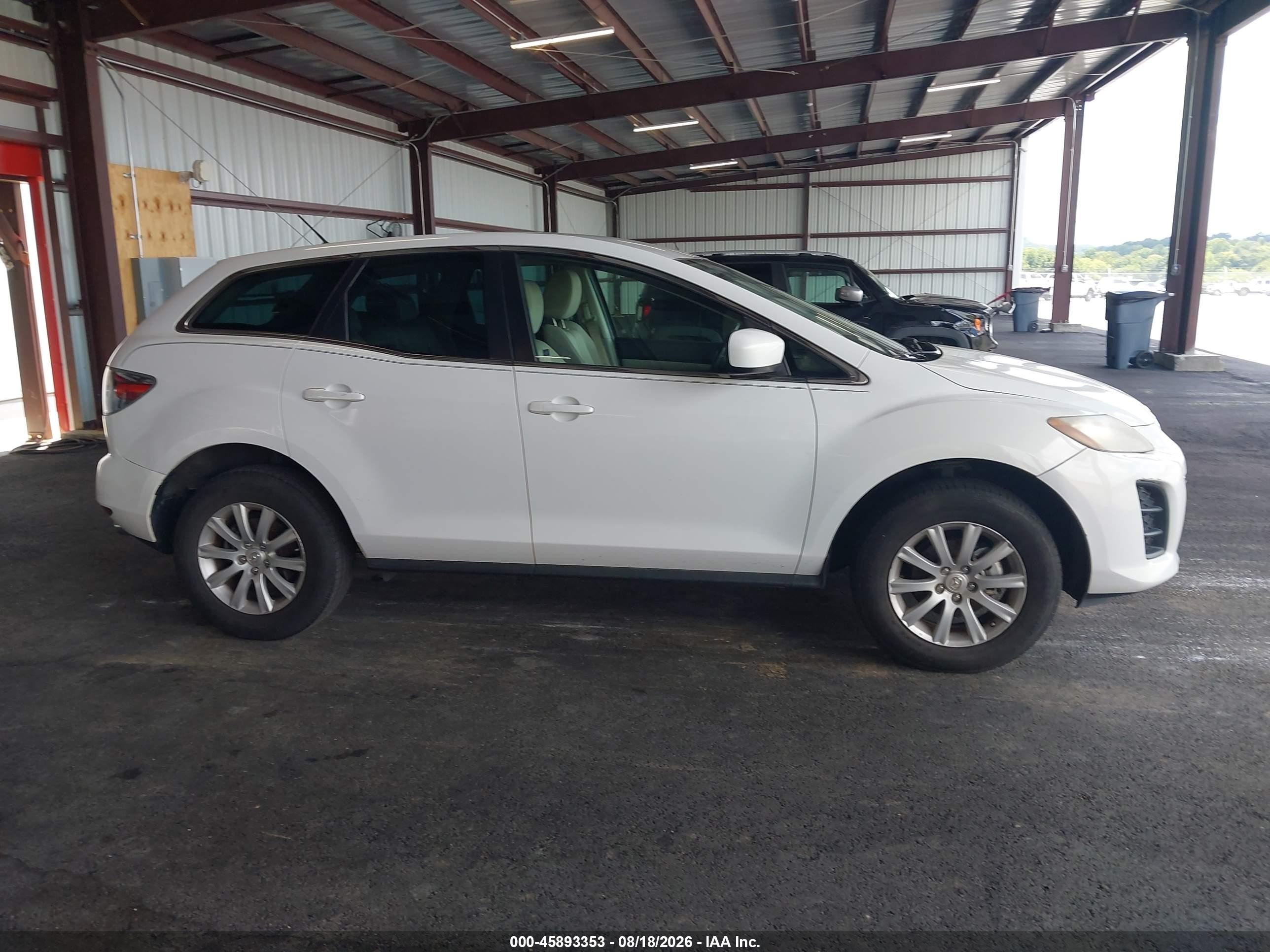 2011 Mazda Cx-7 I Sport Белый vin: JM3ER2B58B0386080