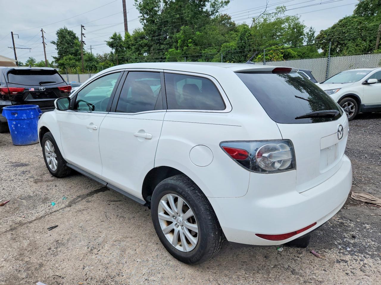 2011 Mazda Cx-7 White vin: JM3ER2BM0B0369961