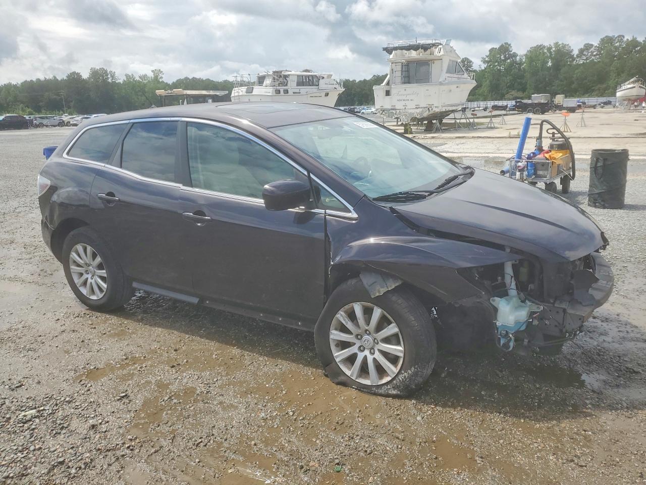 2011 Mazda Cx-7 Black vin: JM3ER2BM1B0372075