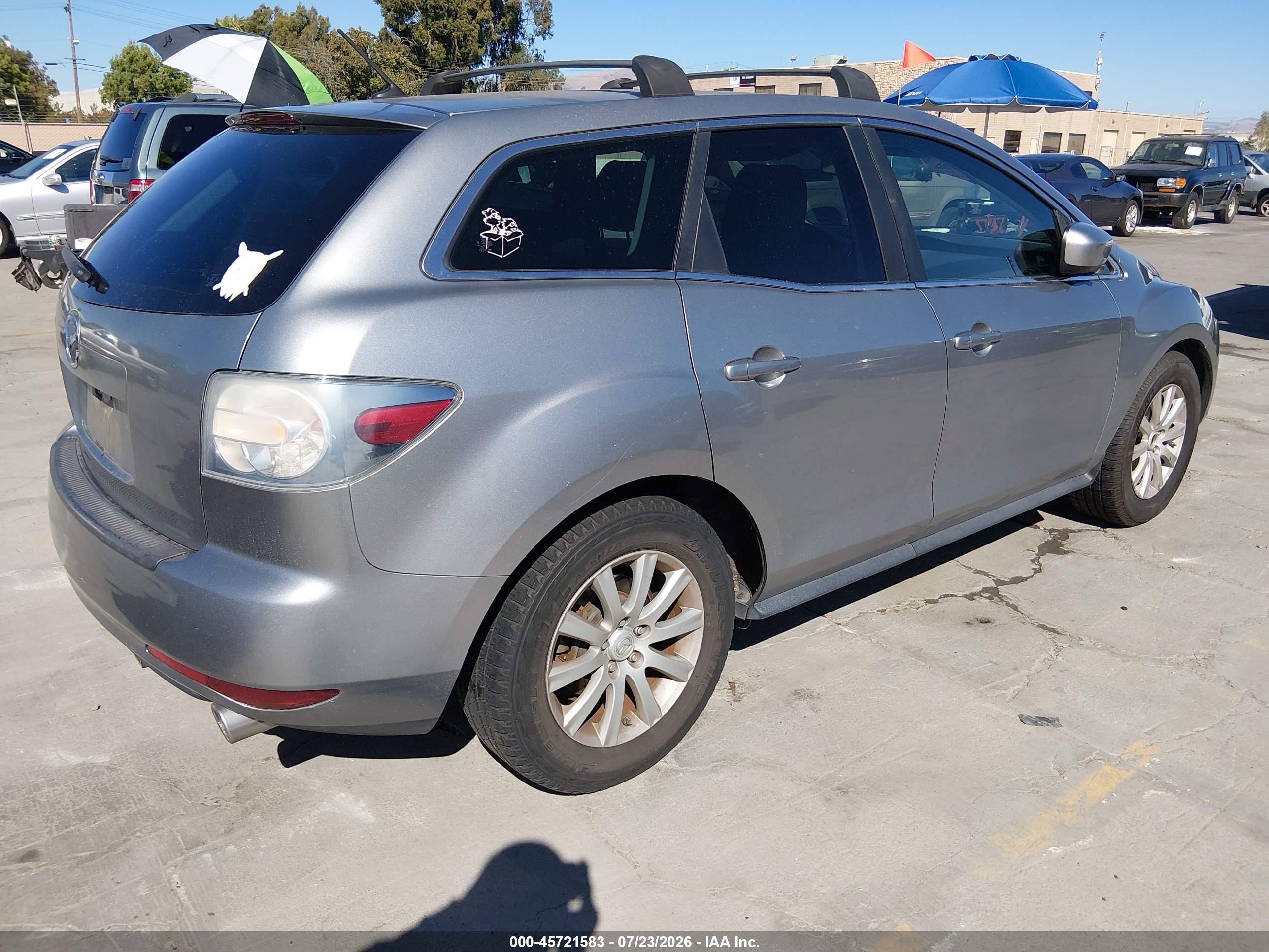 2011 Mazda Cx-7 I Sport Silver vin: JM3ER2BM1B0378670