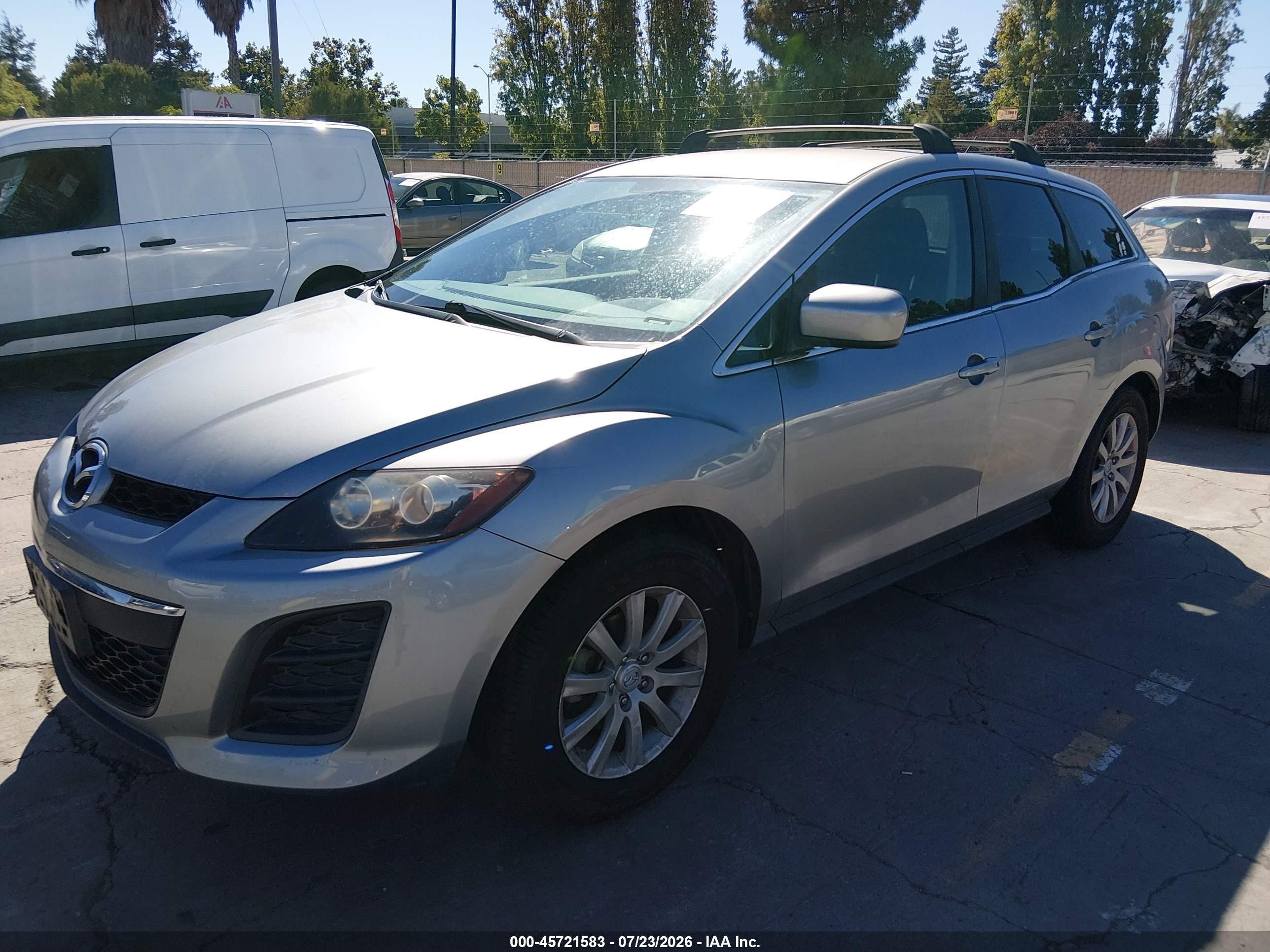 2011 Mazda Cx-7 I Sport Silver vin: JM3ER2BM1B0378670