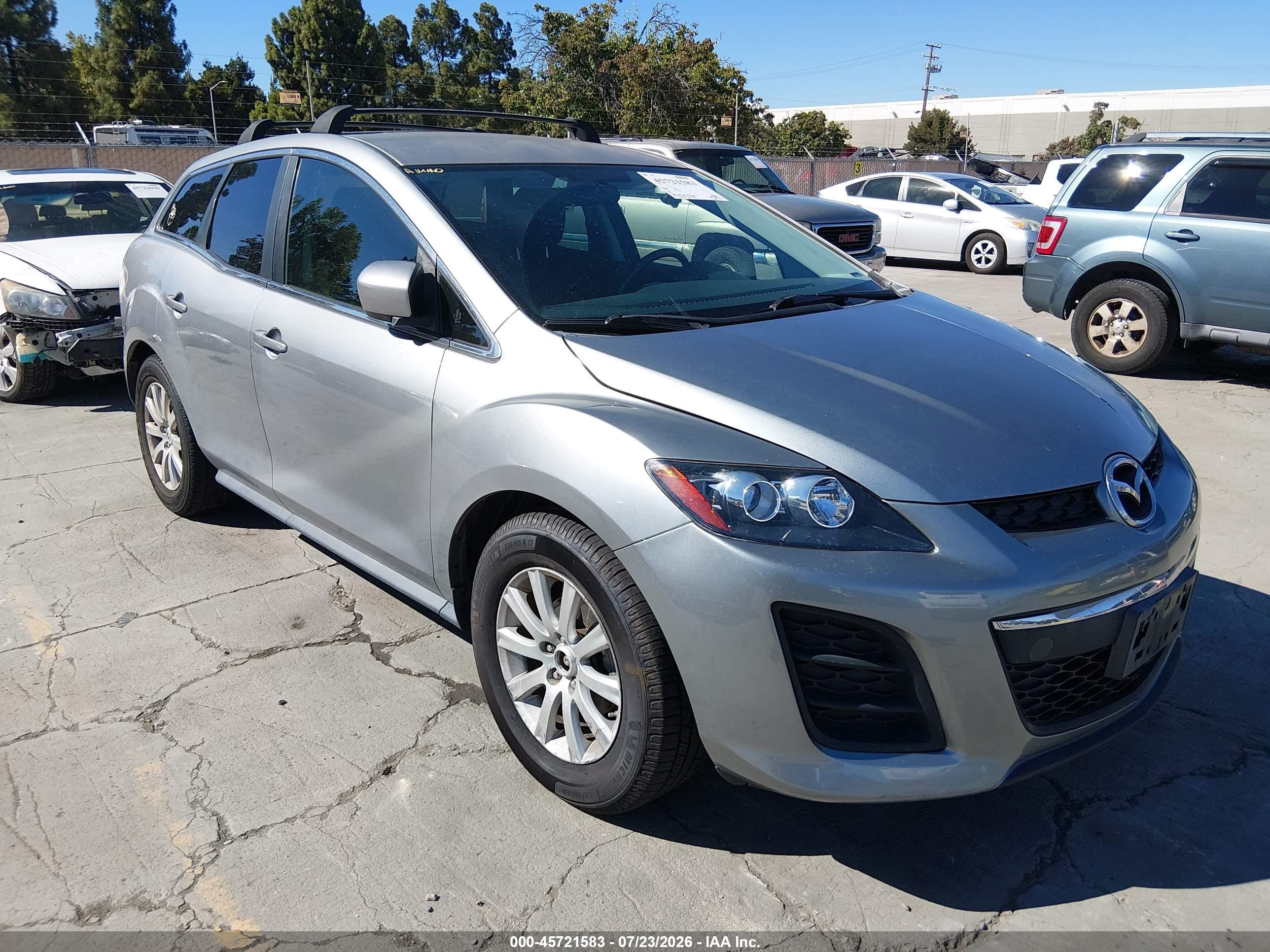 2011 Mazda Cx-7 I Sport Silver vin: JM3ER2BM1B0378670