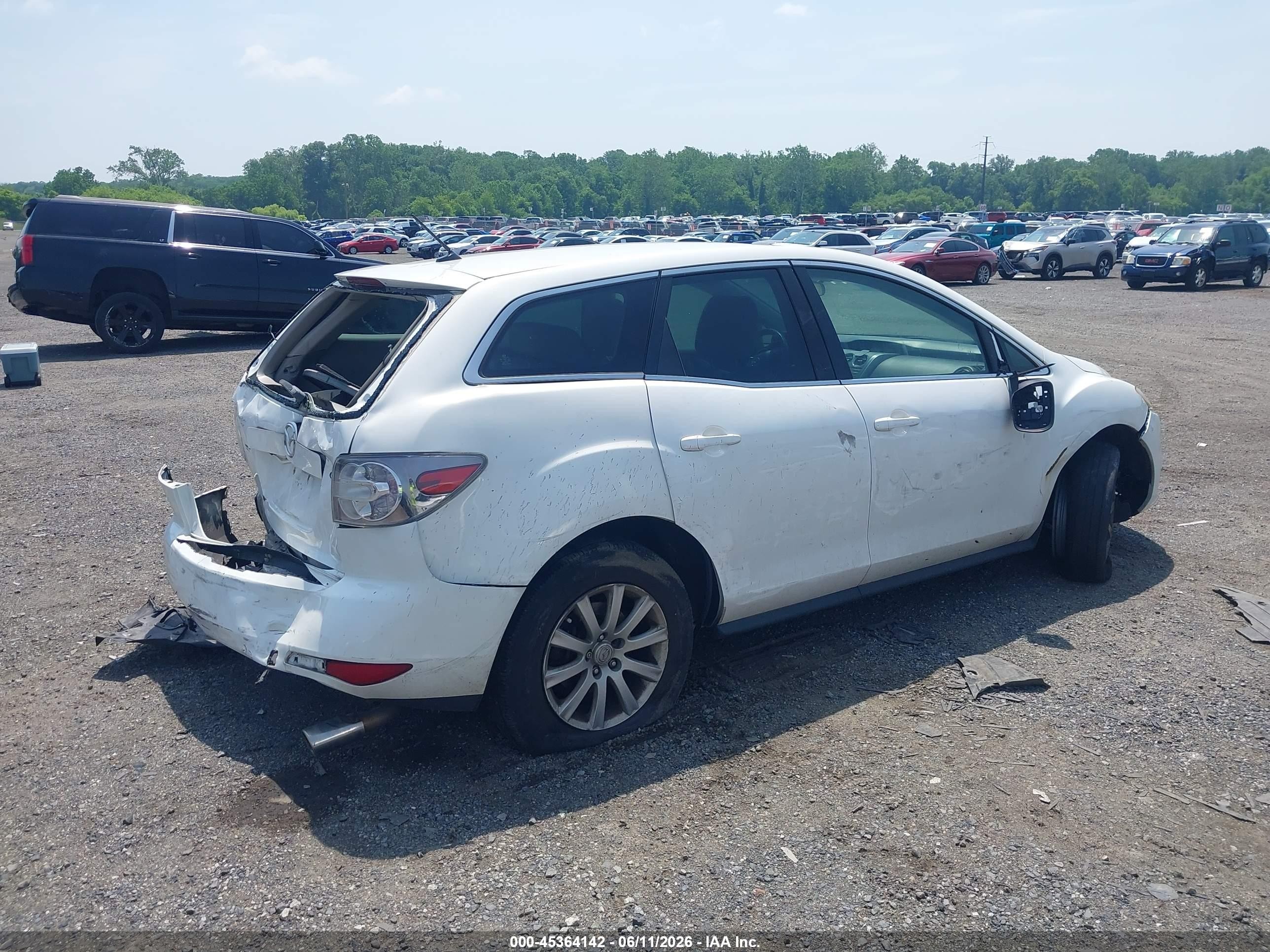 2012 Mazda Cx-7 I Sport Белый vin: JM3ER2BM1C0415461