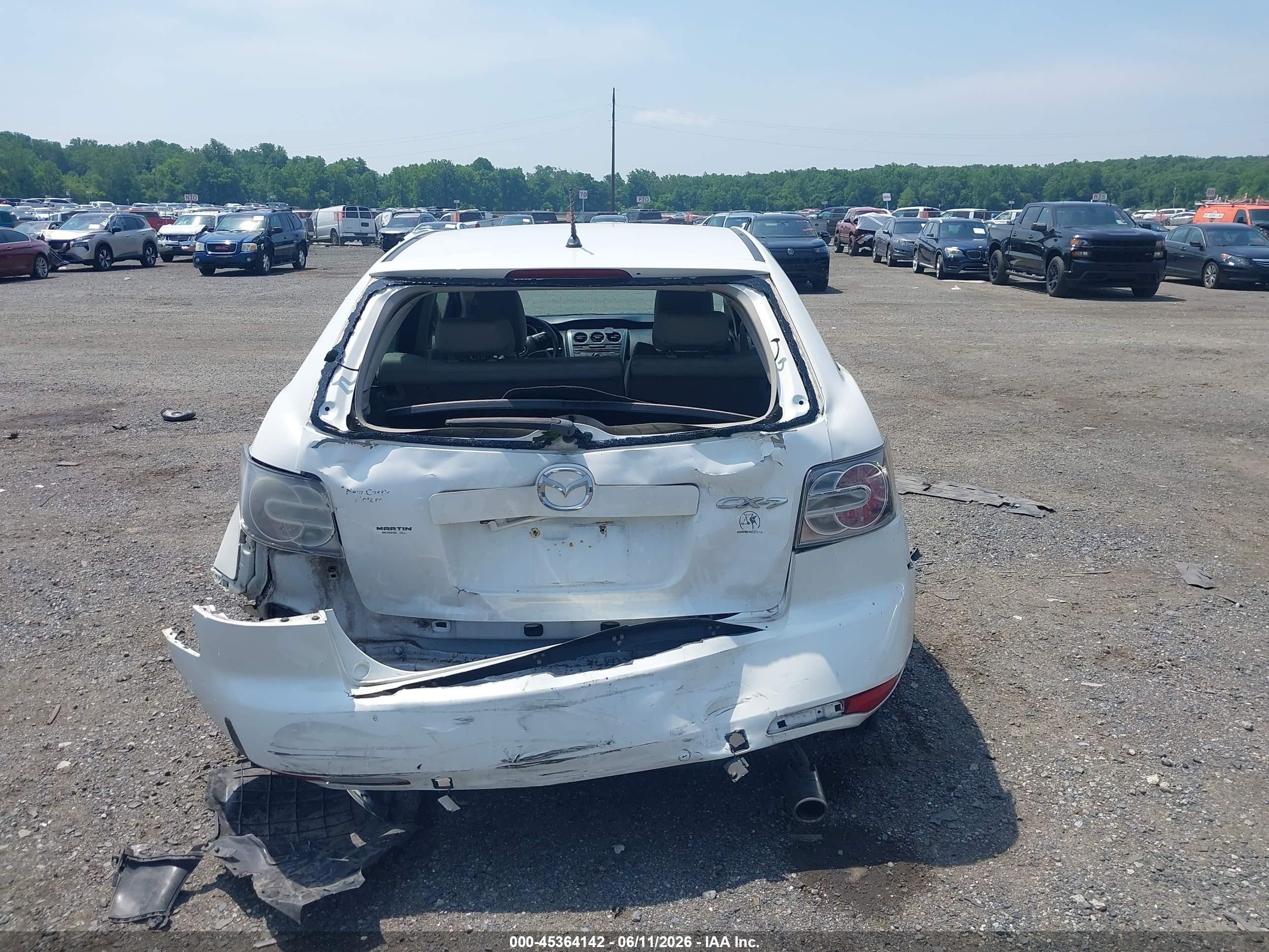 2012 Mazda Cx-7 I Sport Белый vin: JM3ER2BM1C0415461