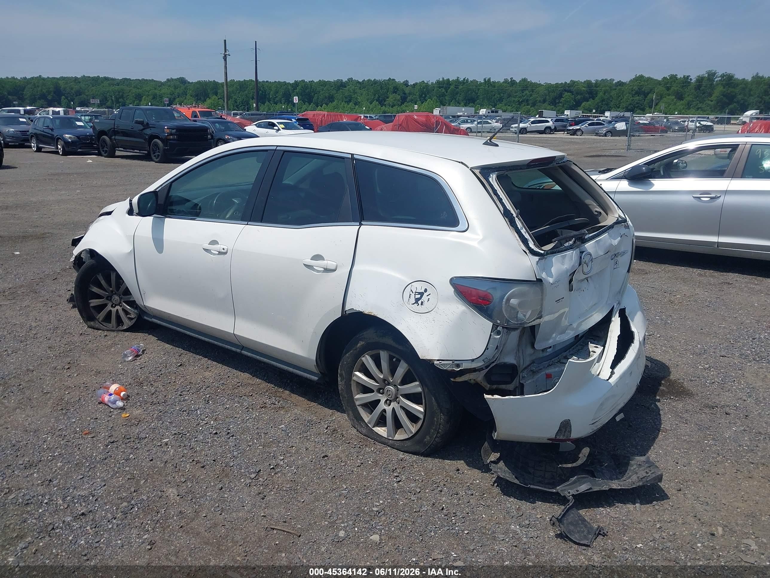 2012 Mazda Cx-7 I Sport Белый vin: JM3ER2BM1C0415461