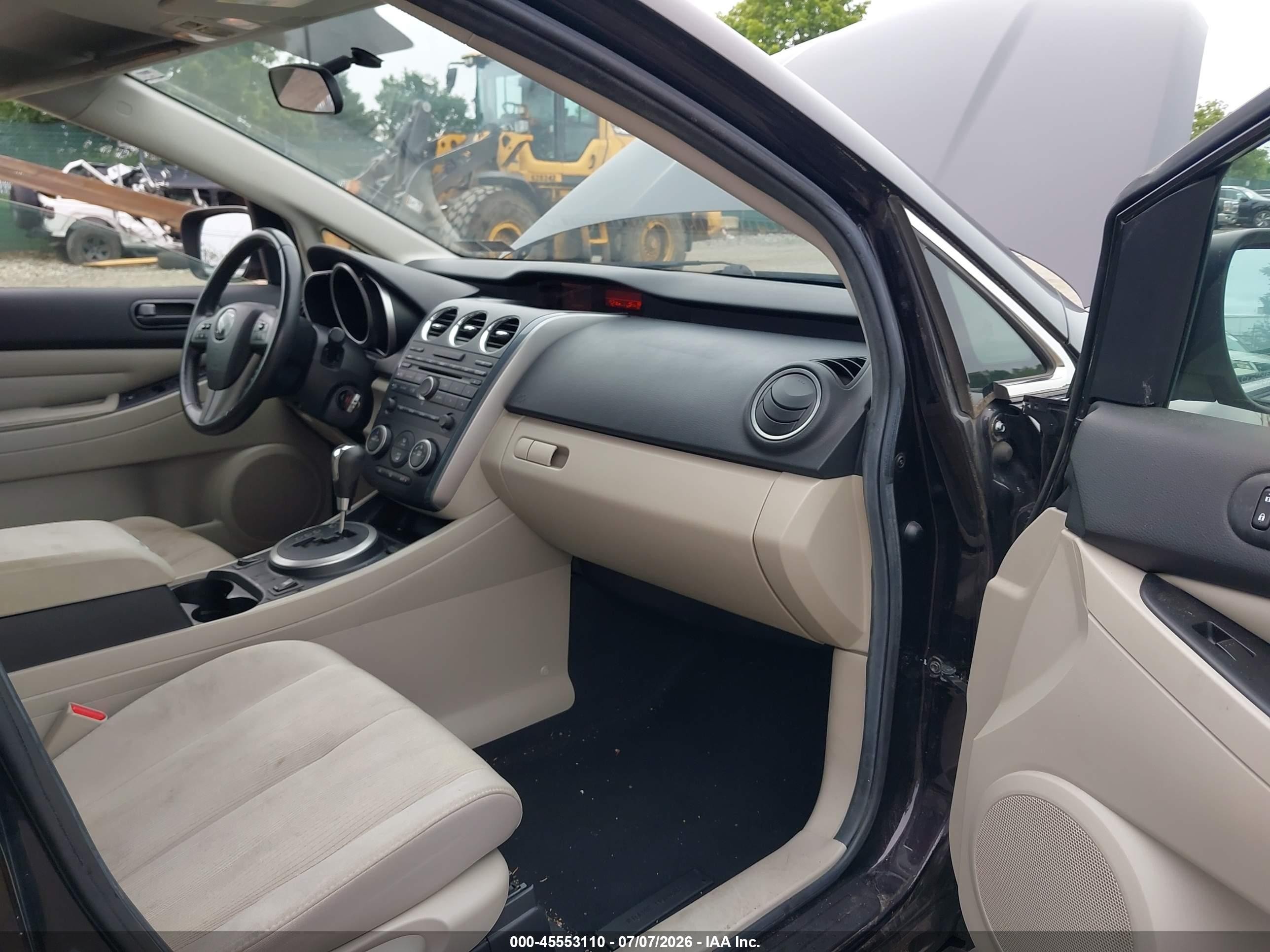 2011 Mazda Cx-7 I Sport Black vin: JM3ER2BM2B0371095