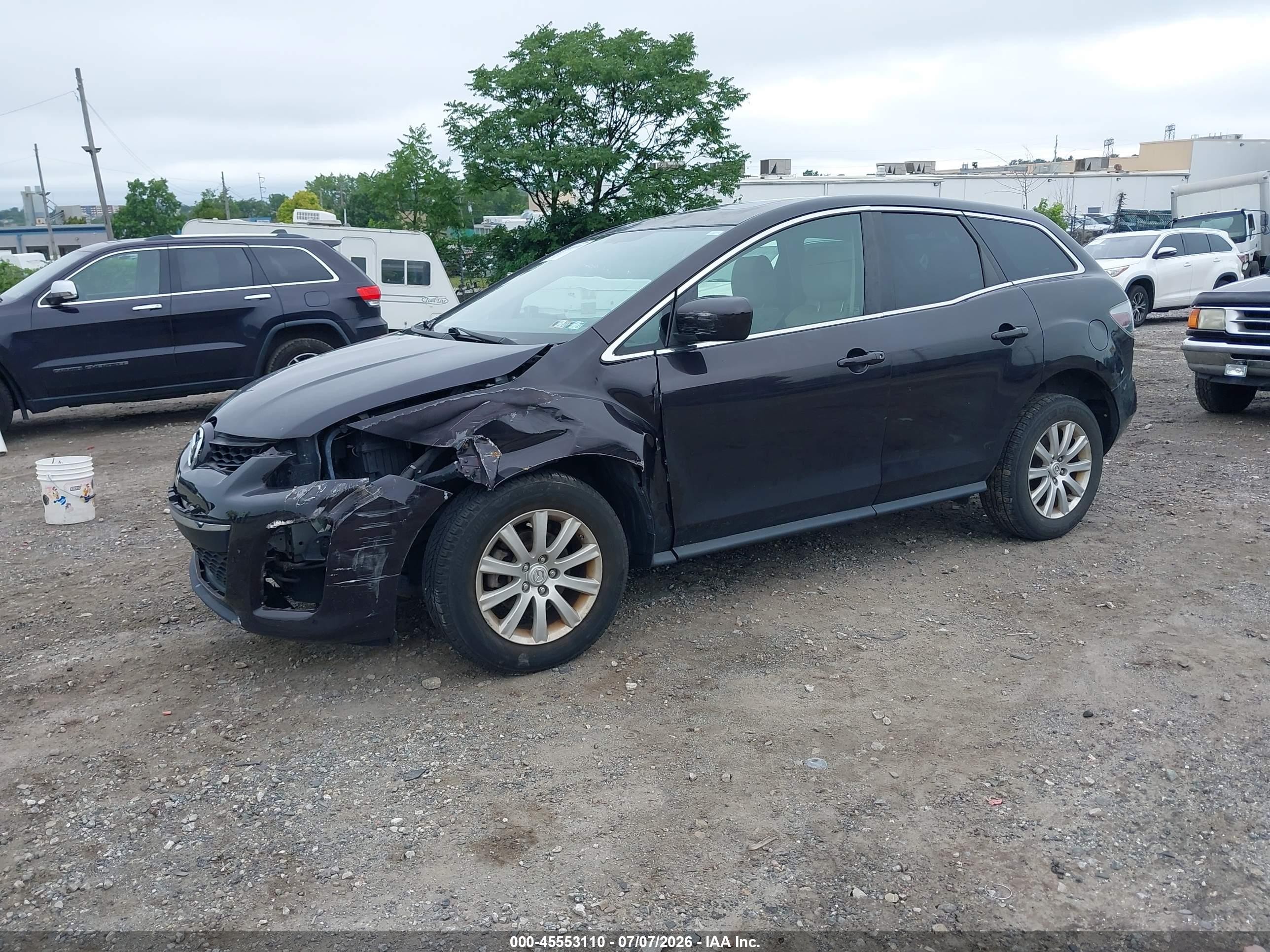 2011 Mazda Cx-7 I Sport Black vin: JM3ER2BM2B0371095