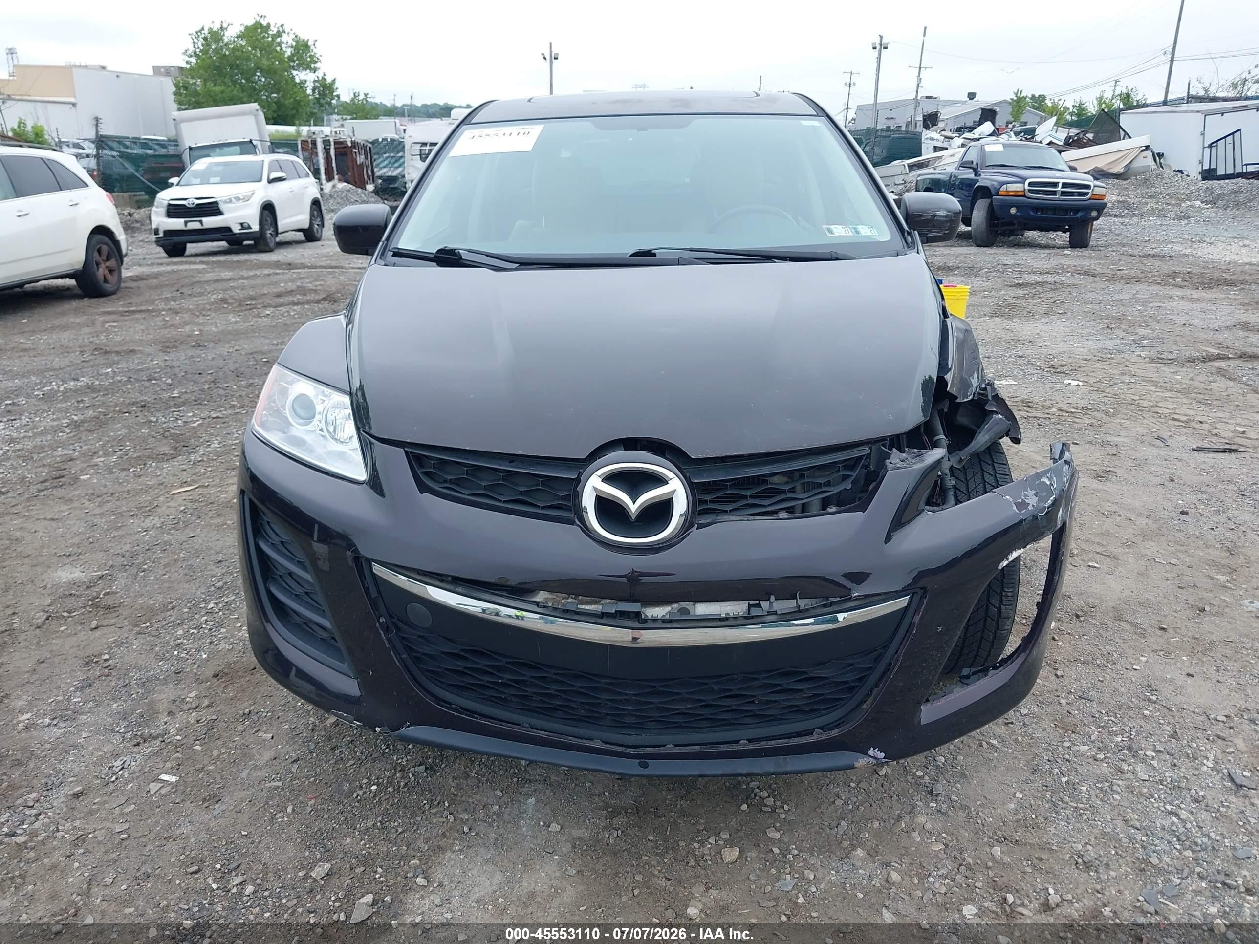 2011 Mazda Cx-7 I Sport Black vin: JM3ER2BM2B0371095
