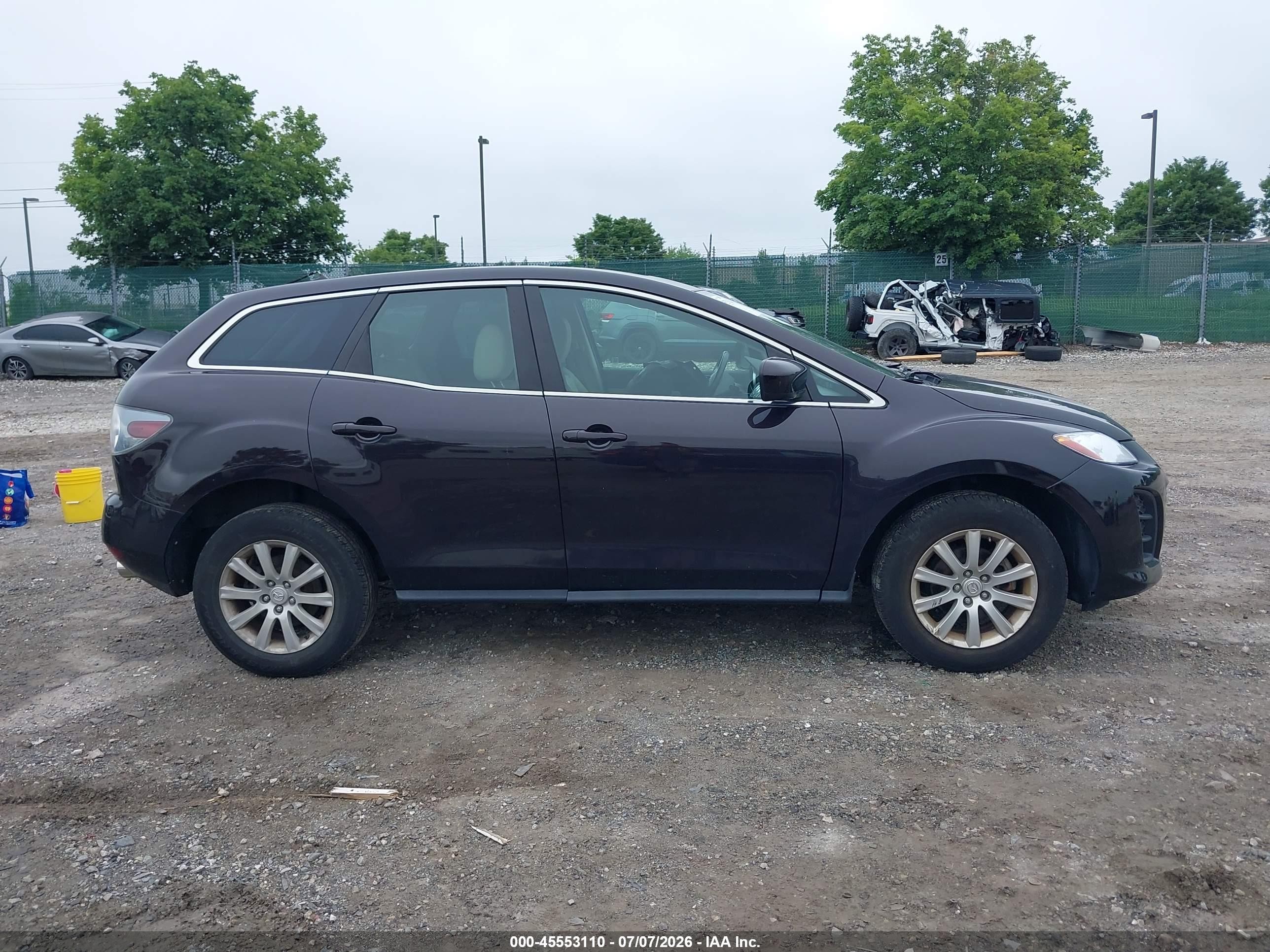 2011 Mazda Cx-7 I Sport Black vin: JM3ER2BM2B0371095