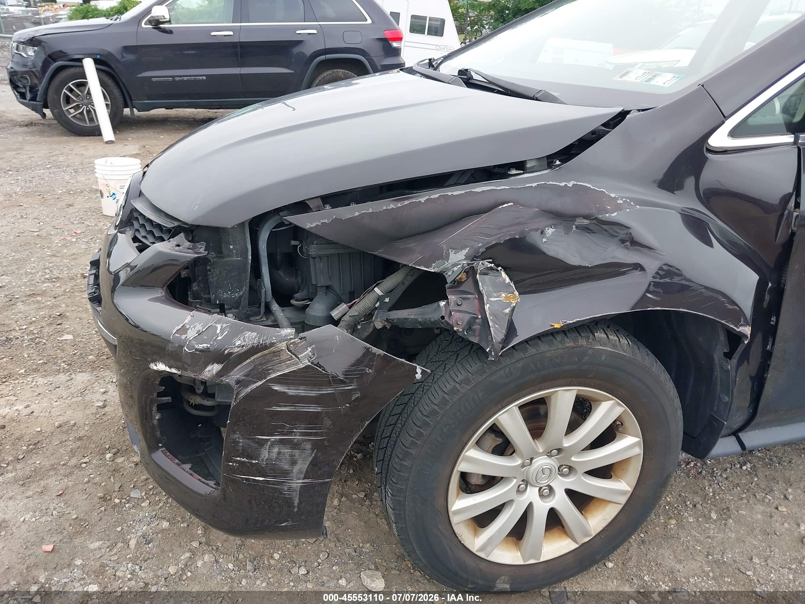 2011 Mazda Cx-7 I Sport Black vin: JM3ER2BM2B0371095