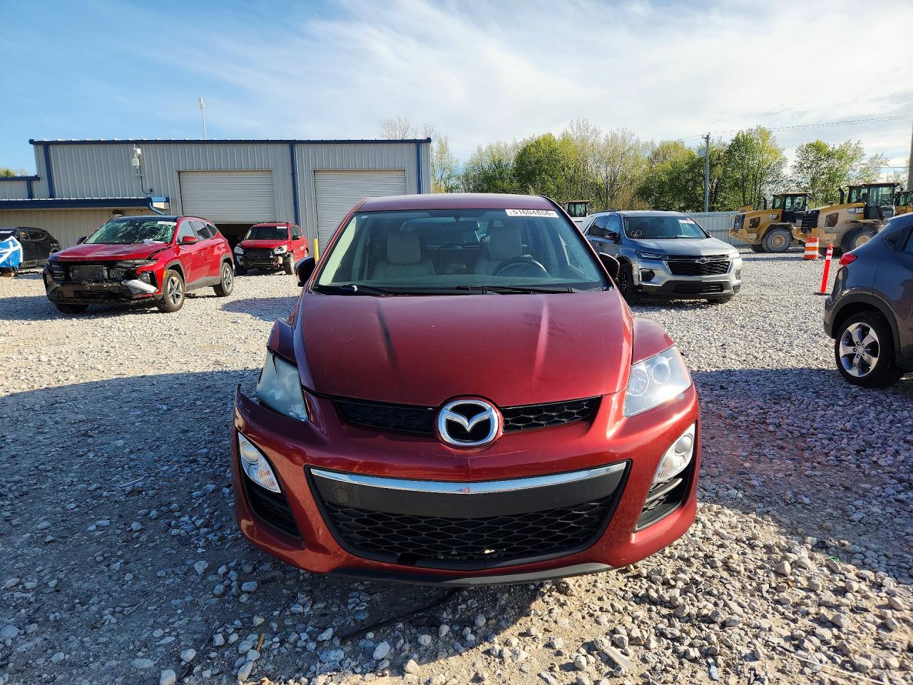 2012 Mazda Cx-7 Red vin: JM3ER2BM2C0415789