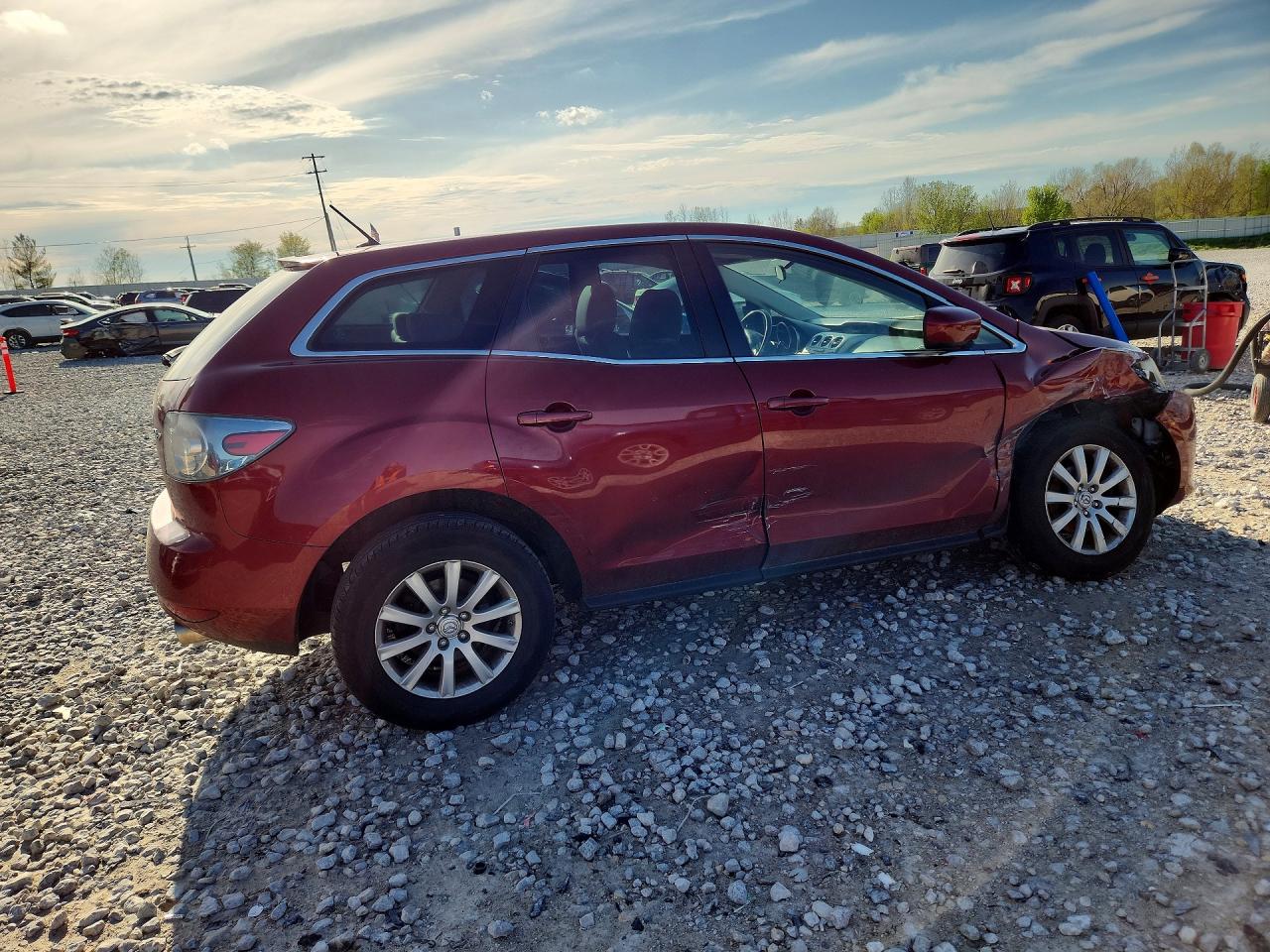 2012 Mazda Cx-7 Red vin: JM3ER2BM2C0415789